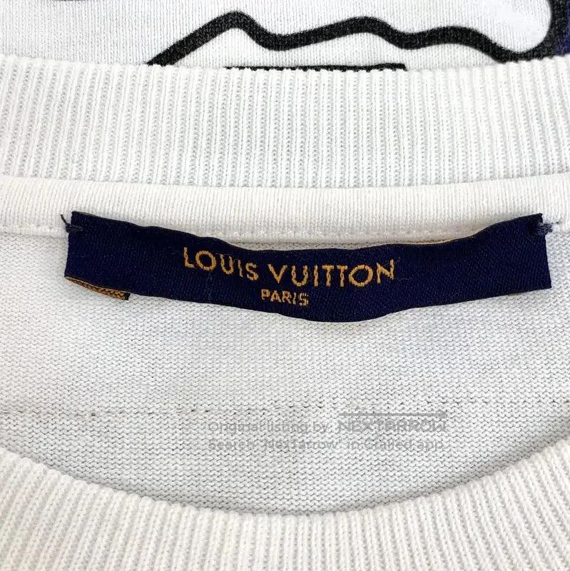 Louis Vuitton Louis Vuitton White Cotton T. Size L / US 10 / IT 46 - 6 Thumbnail