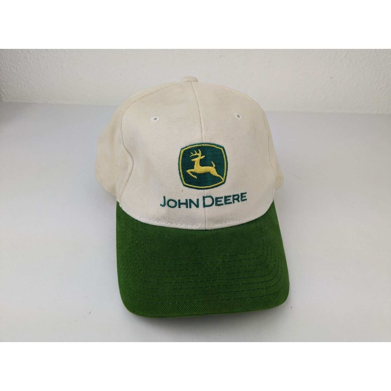 John Deere 5 John Deere Hats Yellow Green Deer Logo Farm Baseball Caps Size ONE SIZE - 10 Thumbnail