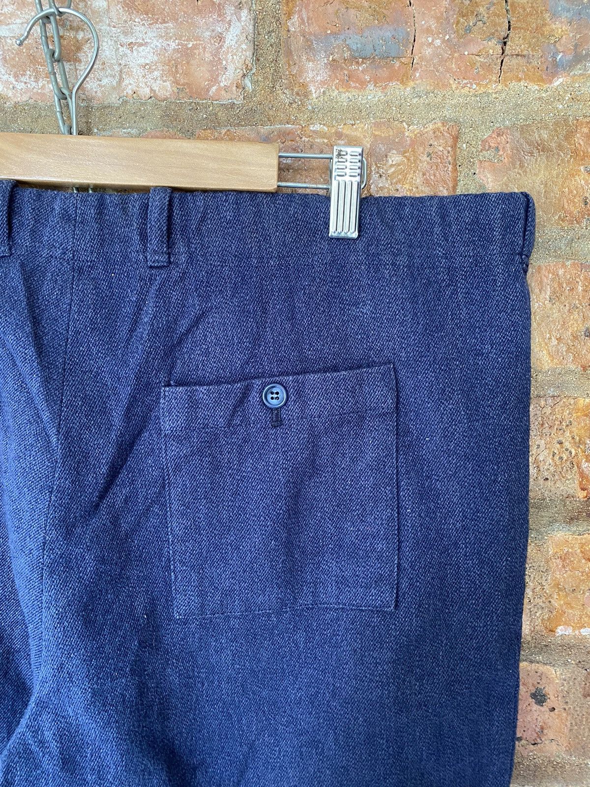 Yohji Yamamoto 1980s Y’S Wool Linen crop pants Size 38" / US 16 / IT 52 - 9 Thumbnail