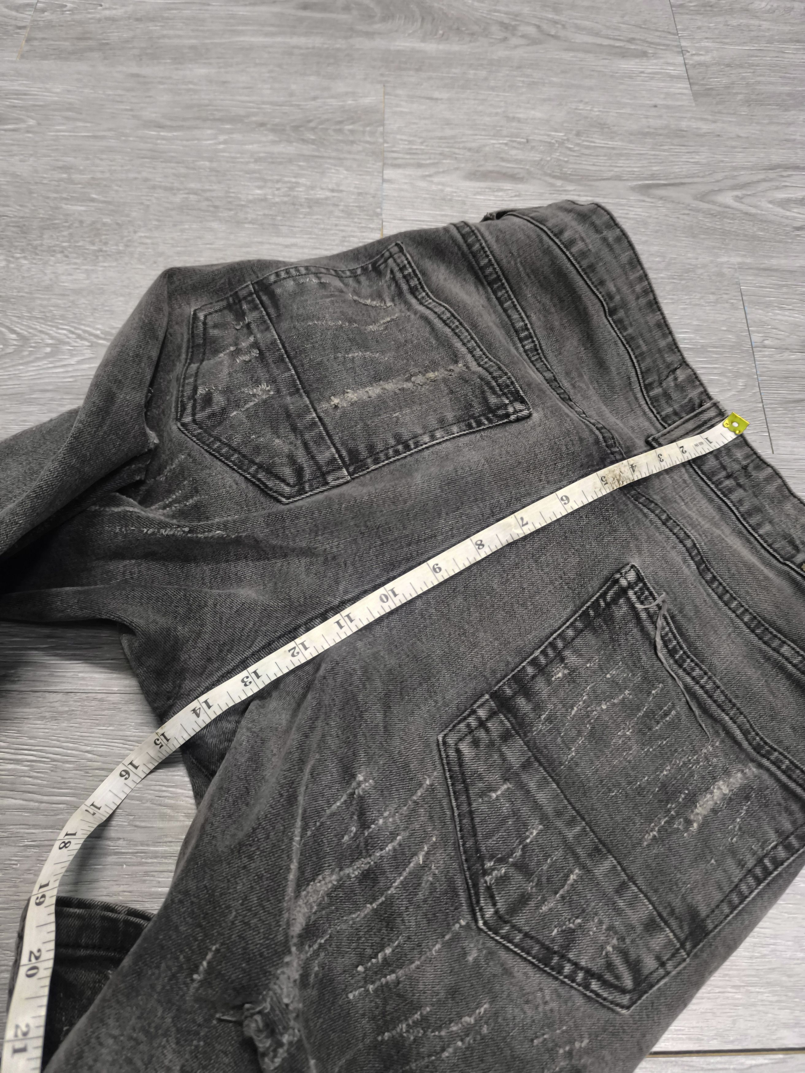 Japanese Brand × KMRii × Le Grande Bleu (L.G.B.) Biker Jeans rockers slim fit Size US 34 / EU 50 - 13 Thumbnail