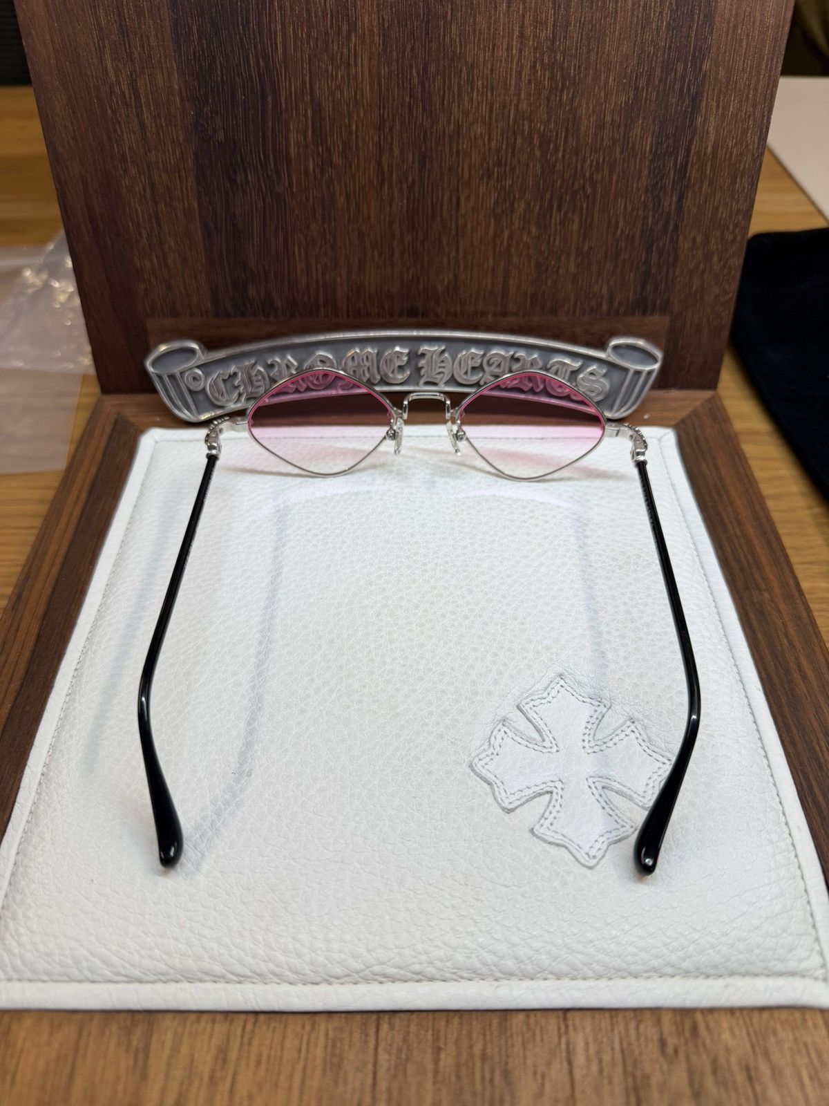 Chrome Hearts Chrome Hearts Diamond Dog Sunglasses Size ONE SIZE - 7 Thumbnail