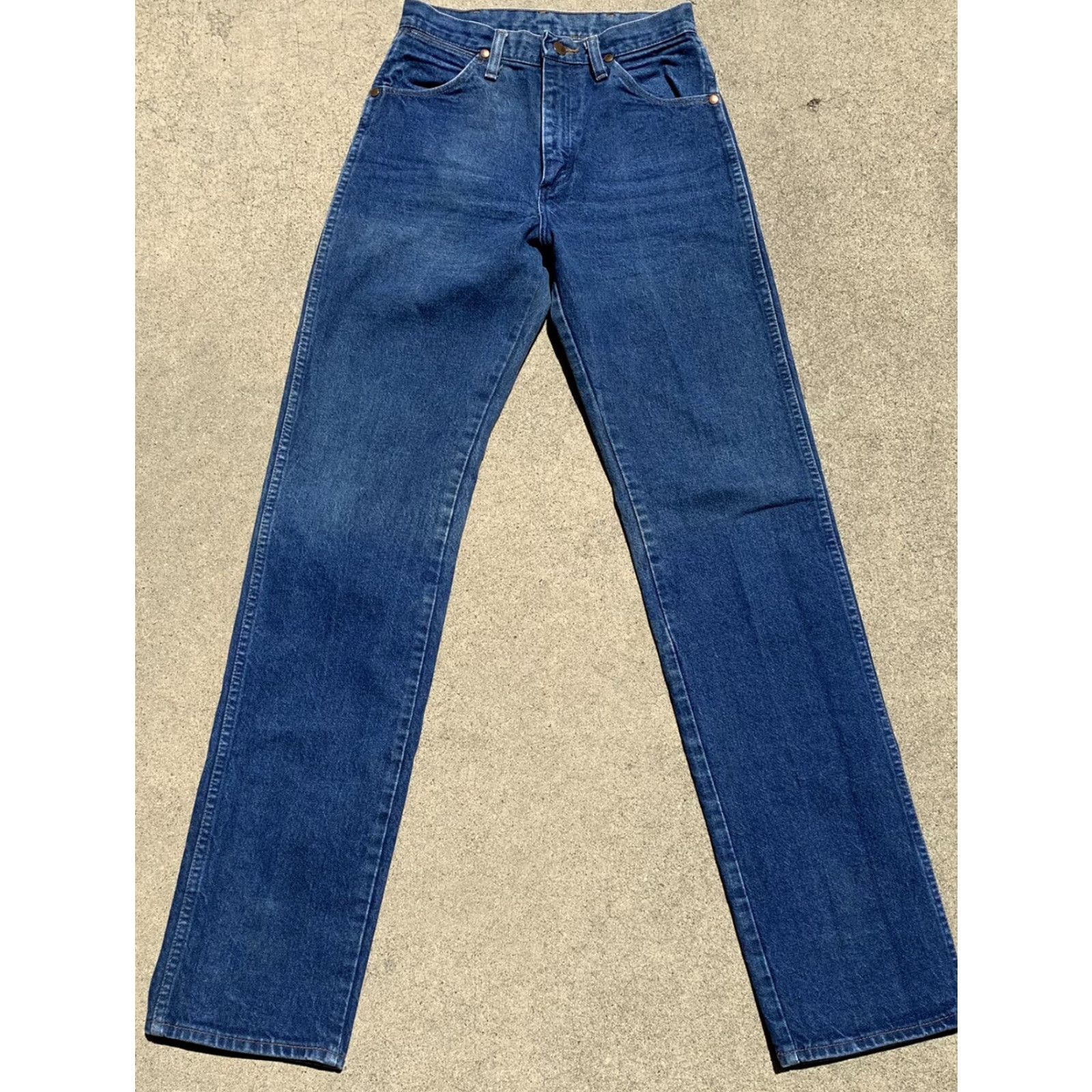 Wrangler vintage Wrangler Jeans high waist 13MWZG size 7 X 36 27 Inch Waist Made In USA Jeans Women XS? Size 28" / US 6 / IT 42 - 6 Thumbnail