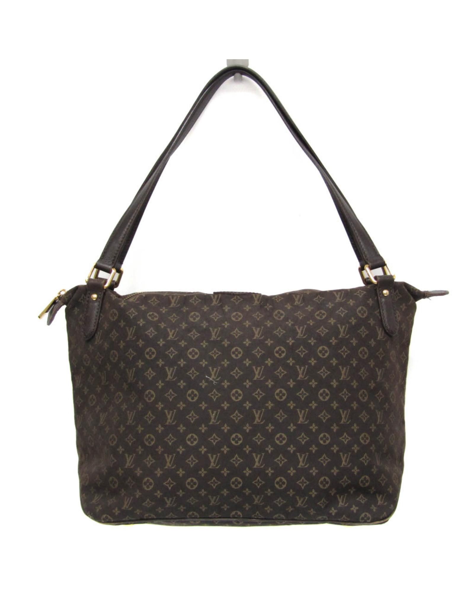 image of Louis Vuitton Elegant Grey Canvas Bag, Women's