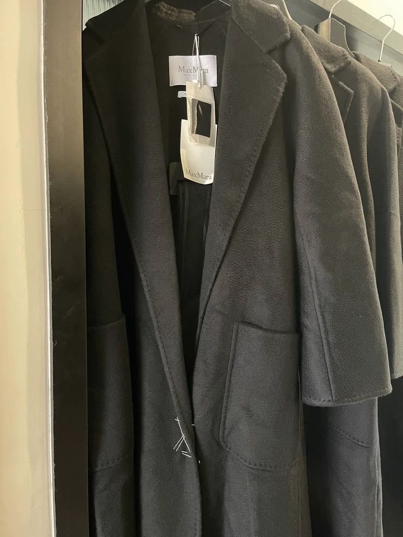 Max Mara Max Mara Black Caramel New Cashmere Coat Size M / US 6-8 / IT 42-44 - 3 Thumbnail