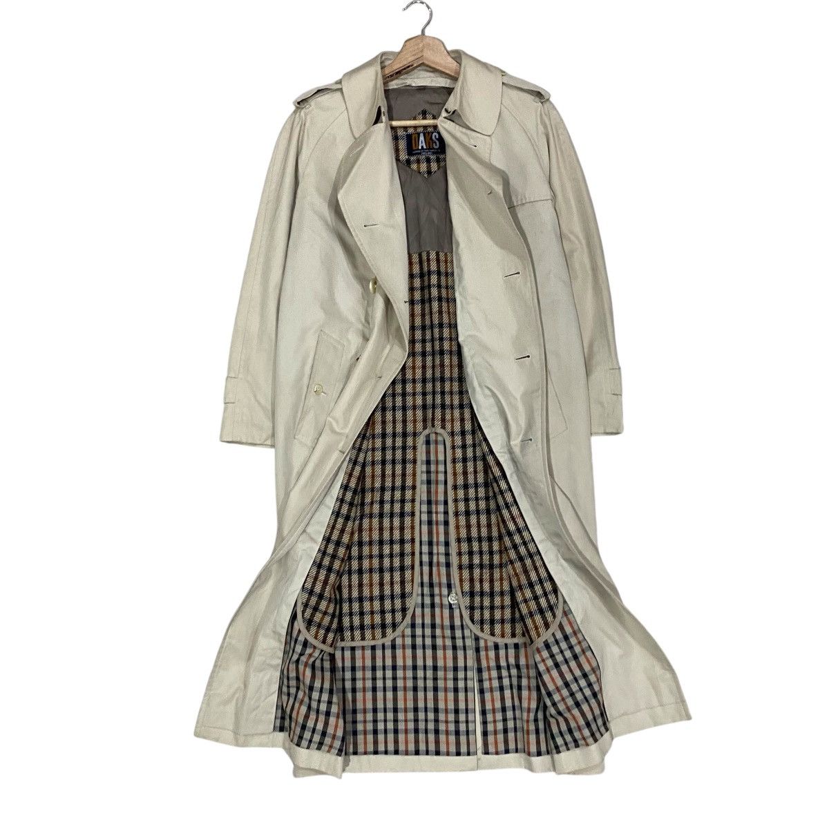 DAKS × Designer 🔥VTG DAKS LONDON ENGLAND DOUBLE BREASTED TRENCHCOATS Size US S / EU 44-46 / 1 - 1 Thumbnail