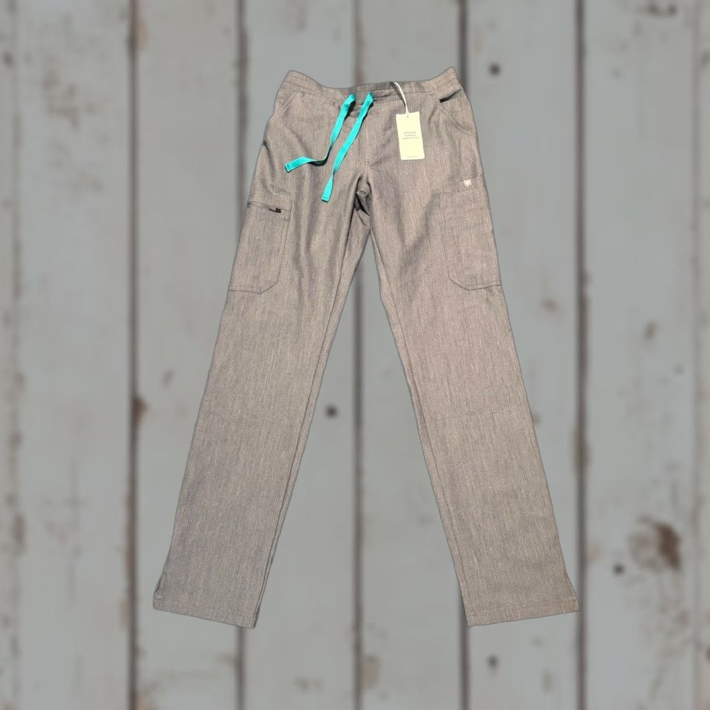 Vintage Figs Womens Gray Regular Scrubs YOLA Skinny Pants NWT Size Small Size 28" / US 6 / IT 42 - 1 Thumbnail