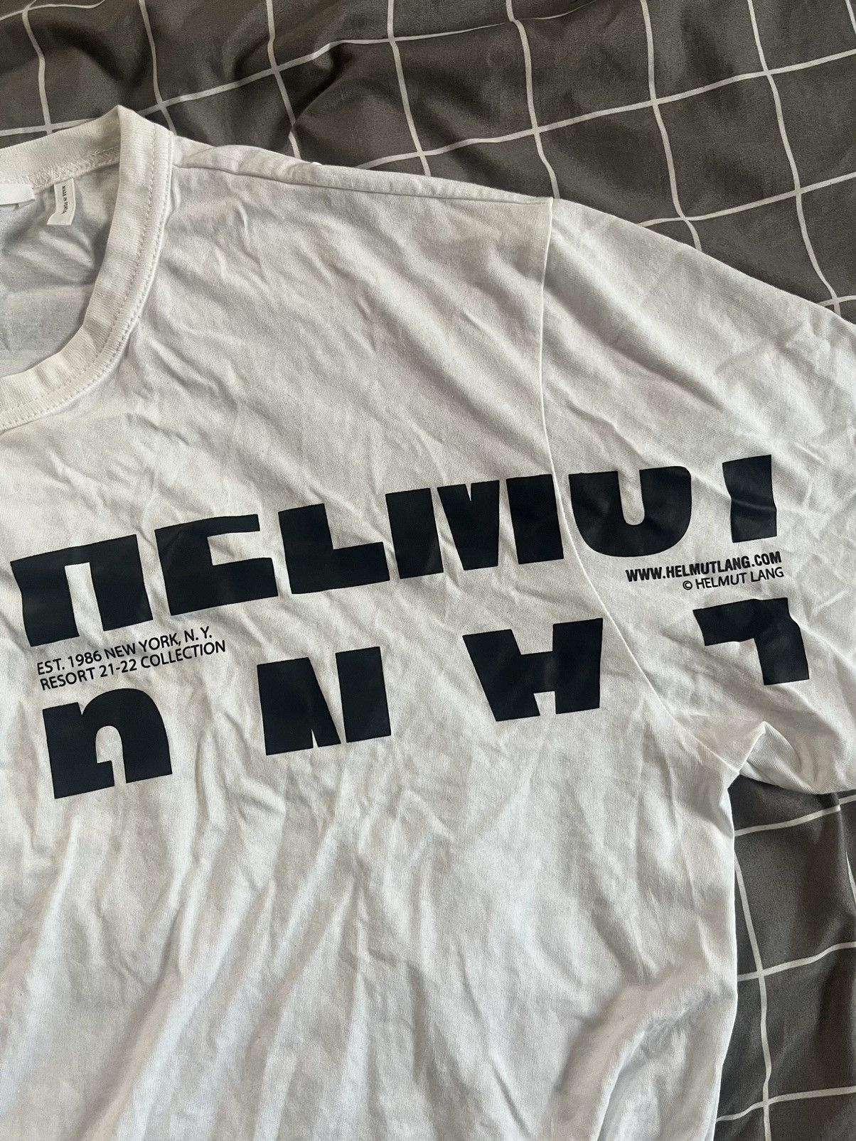 Helmut Lang Helmut Lang White Tee Size US S / EU 44-46 / 1 - 2 Thumbnail