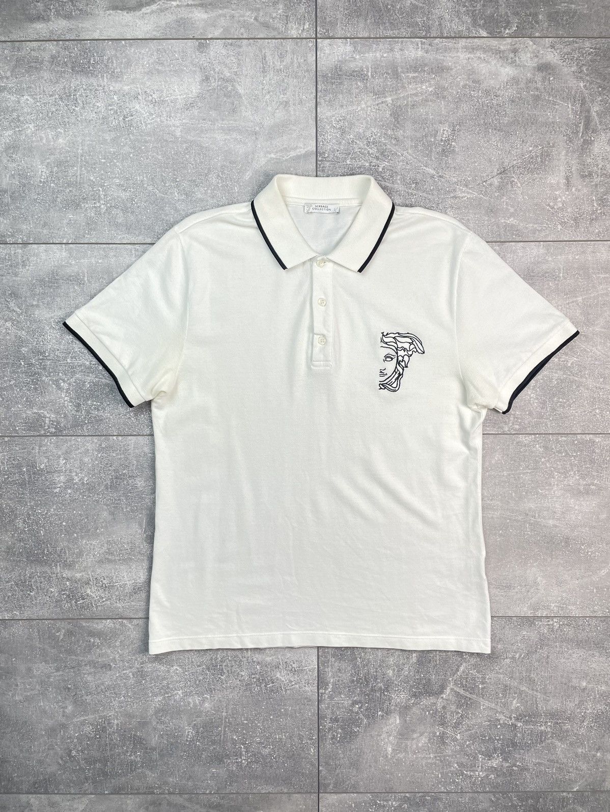 Gianni Versace Polo Shirt | Grailed