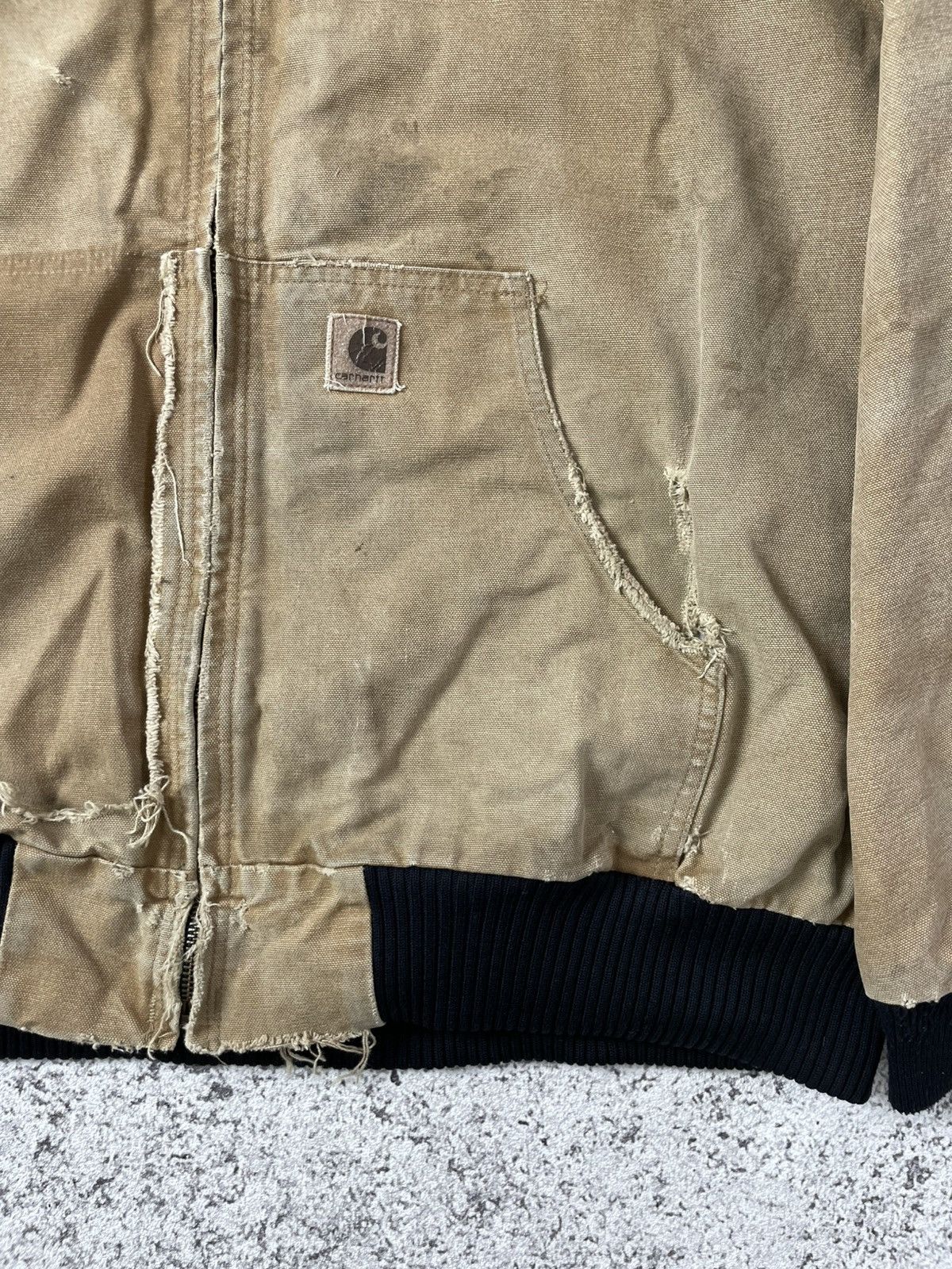 Carhartt Vintage Thrashed Carhartt J270 cml active jacket Size US XL / EU 56 / 4 - 4 Thumbnail