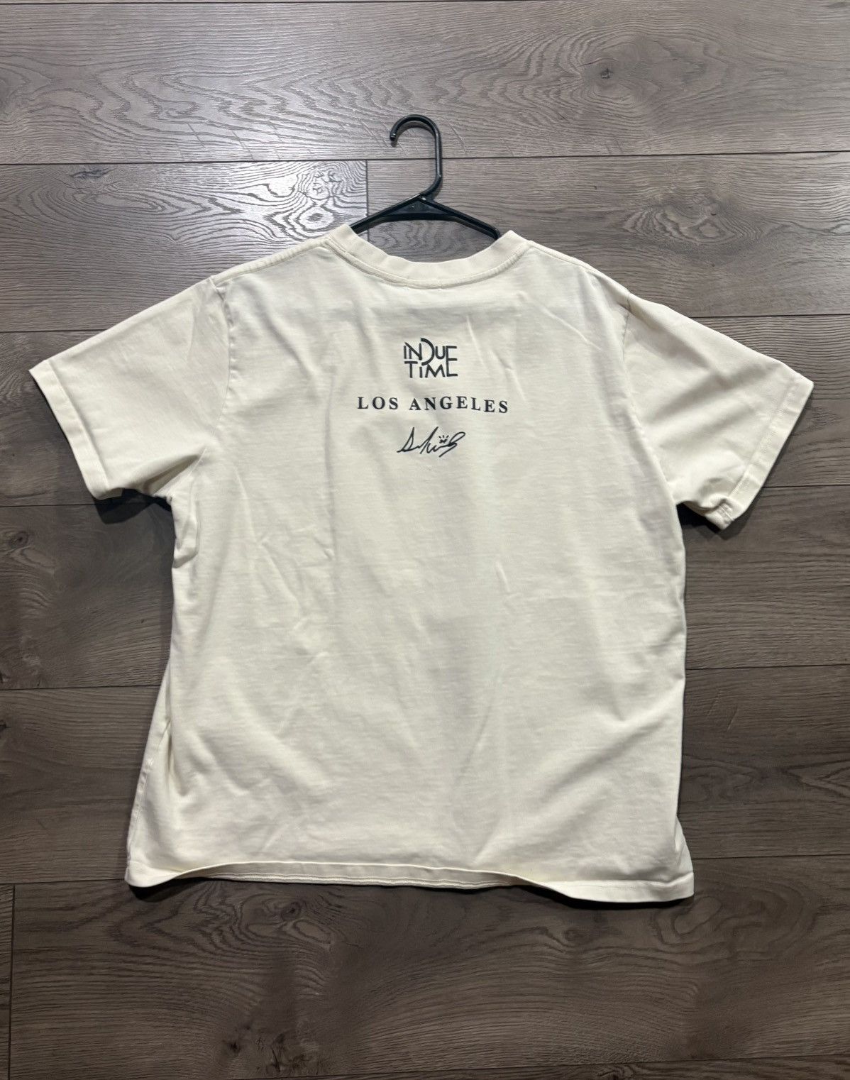 Reves Paris Reves Paris Cream Tee Size US L / EU 52-54 / 3 - 2 Thumbnail