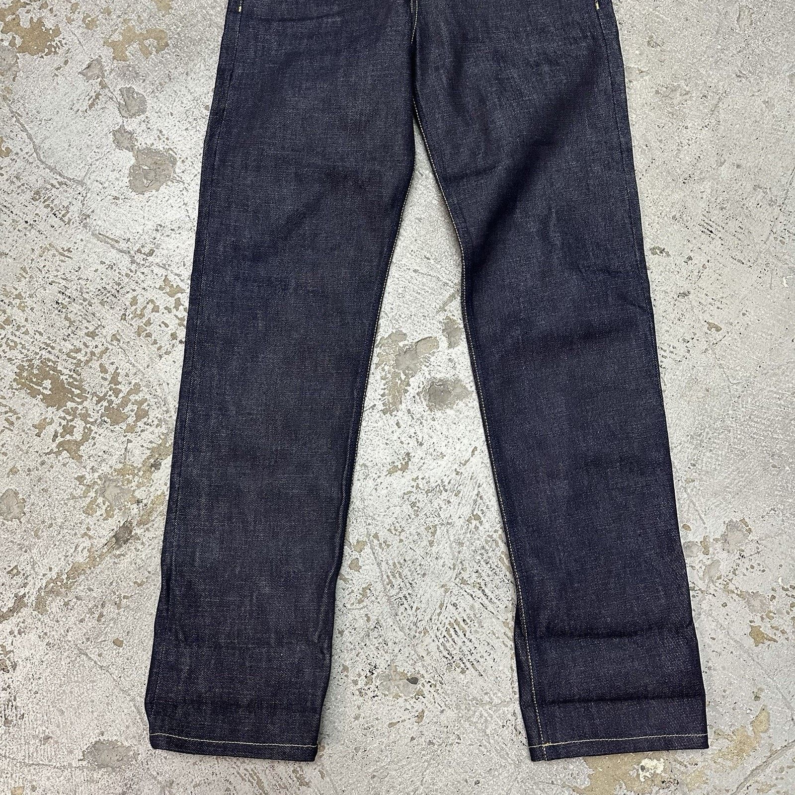Drake's Drakes No.3 Indigo Japanese Selvedge Denim Jeans 28x34 Size US 28 / EU 44 - 3 Thumbnail