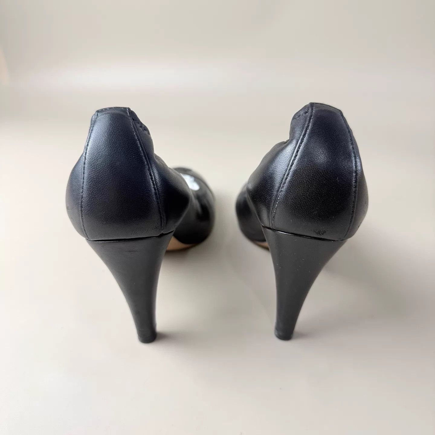 Chanel CHANEL CC Black Ballet Heels 36 95 New Size US 5.5 / IT 35.5 - 3 Thumbnail