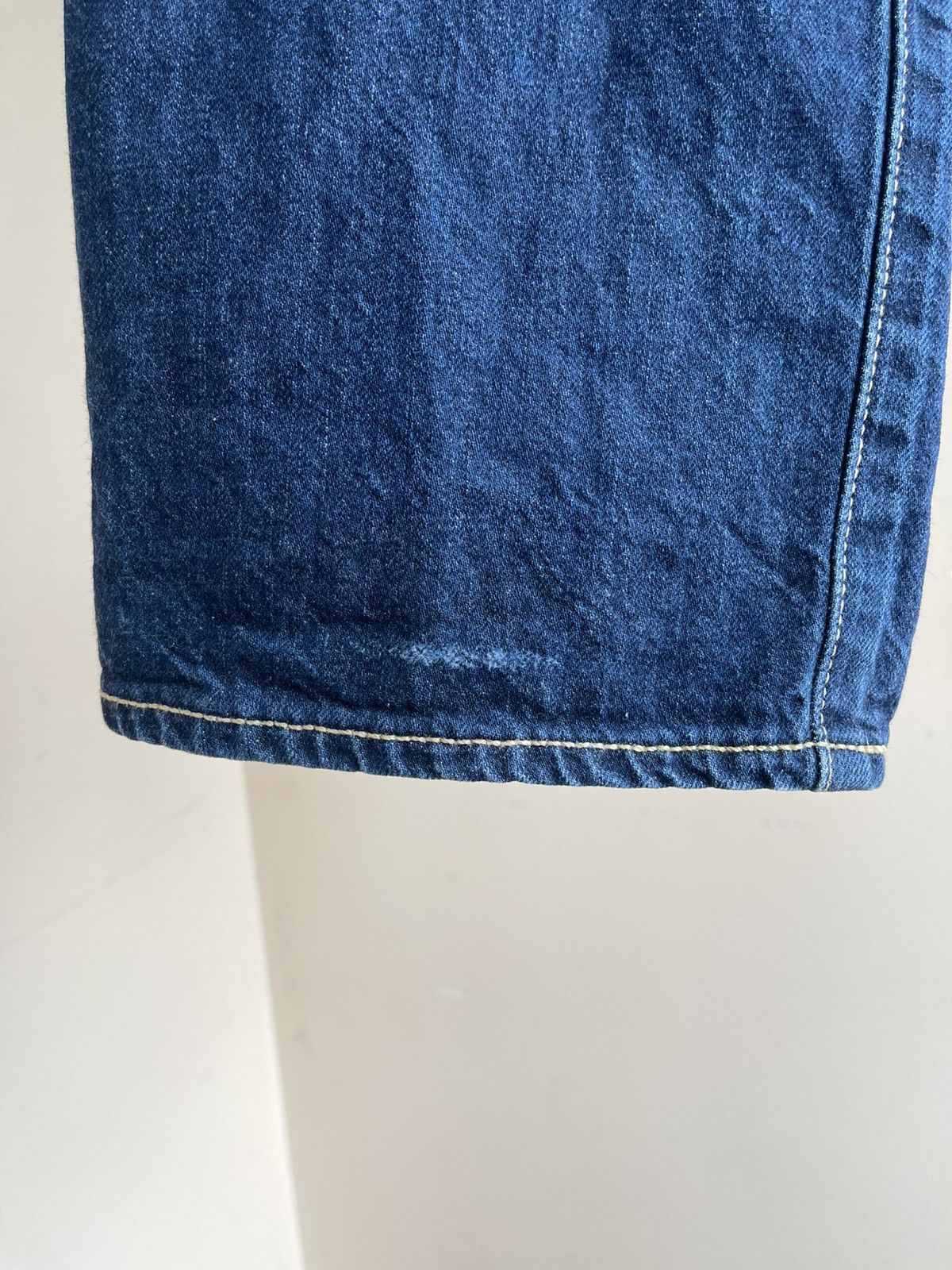 Levi's 501 Selvedge Denim Straight Leg Regular Fit 5 Pocket Jeans Size US 32 / EU 48 - 17 Thumbnail