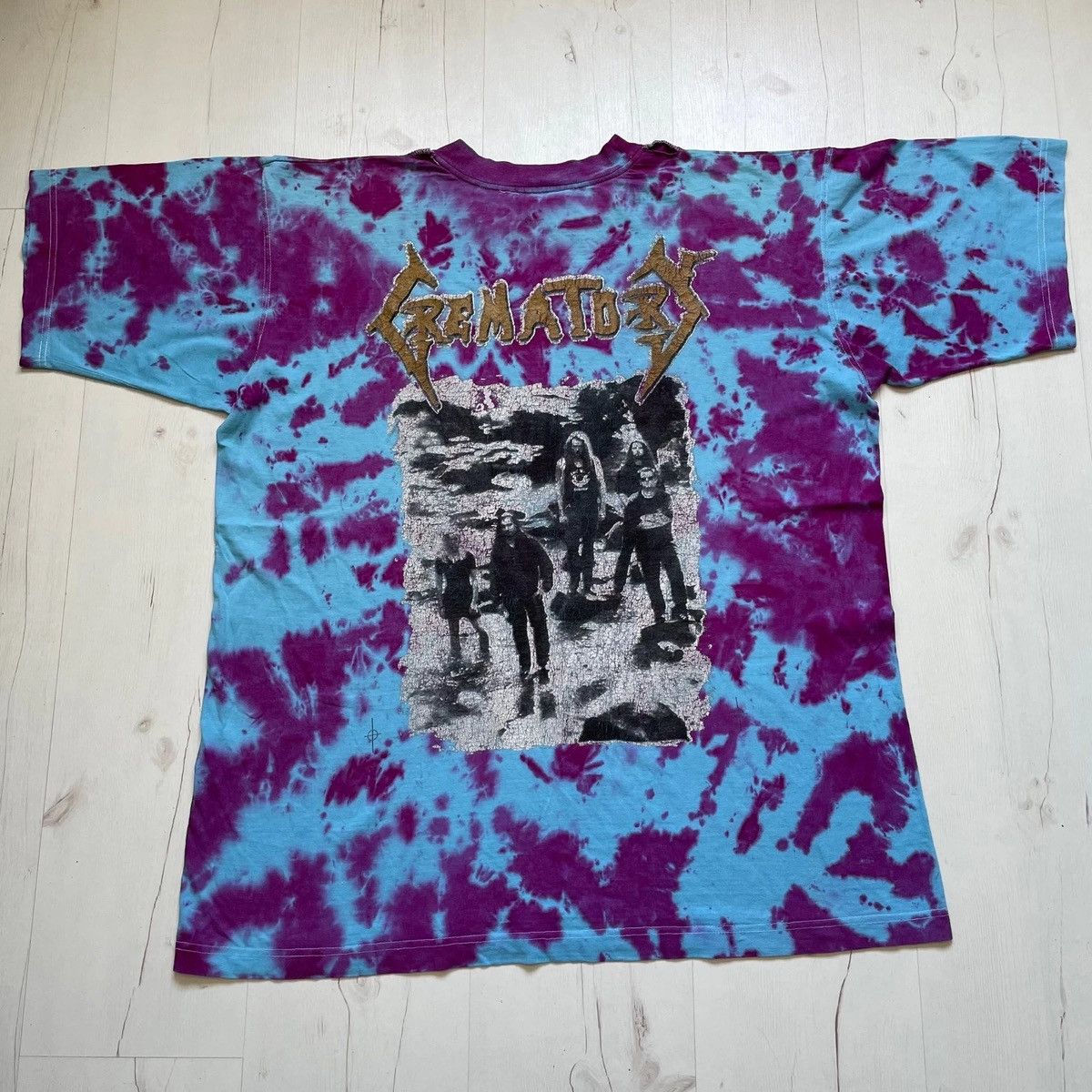 Vintage Cool Wear x Crematory - Crematory 1996 GE Rock 90s Metal Size US XL / EU 56 / 4 - 1 Thumbnail