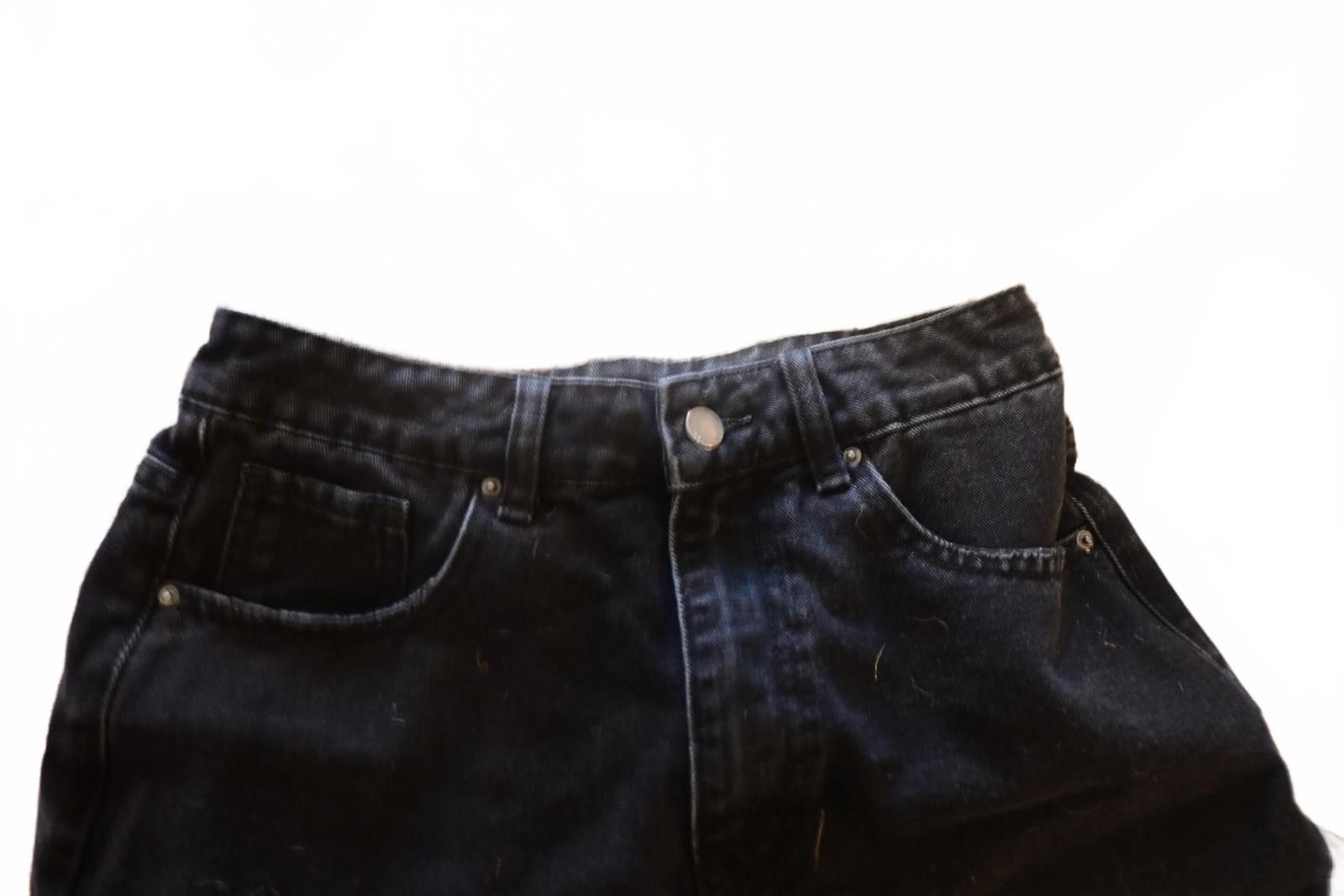 Shein Medium SHEIN Classic Black Denim Shorts Size 32" / US 10 / IT 46 - 3 Thumbnail