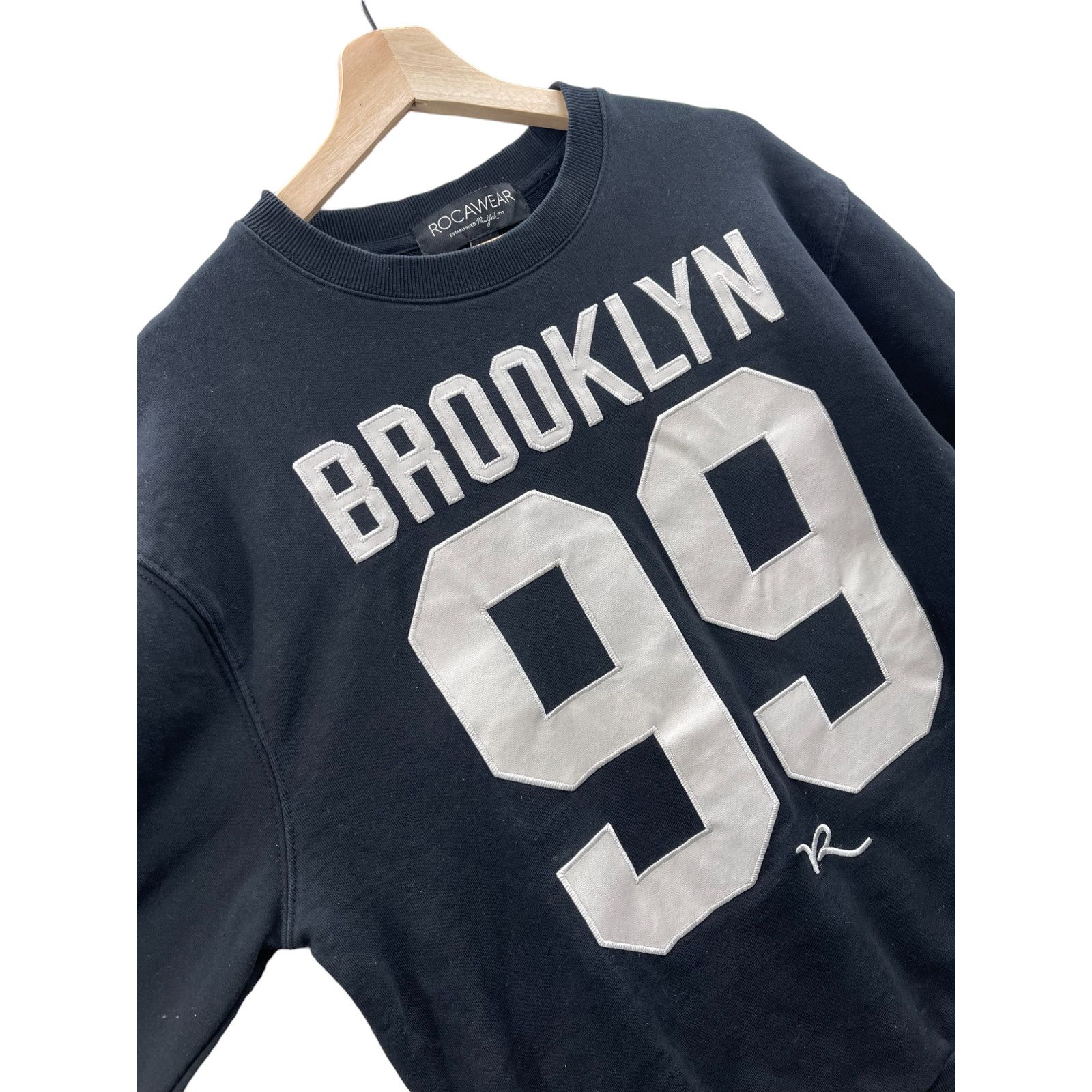 Rocawear × Vintage Vintage 2000's Rocawear Brooklyn Embroidered Jersey Crewneck Size US XL / EU 56 / 4 - 5 Thumbnail