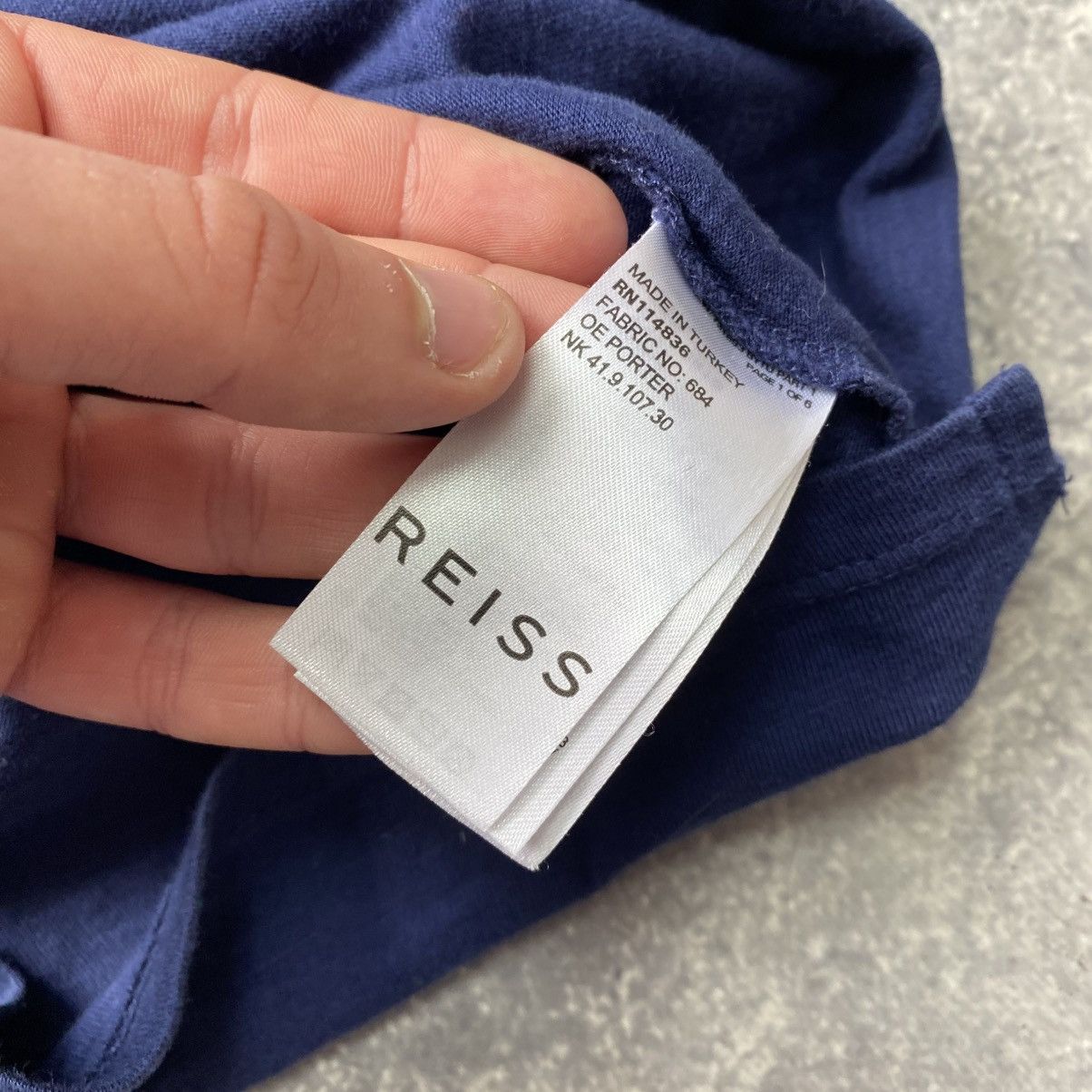 Reiss Men’s Reiss Basic Oldmoney designer luxury Longsleeve Size US M / EU 48-50 / 2 - 6 Thumbnail