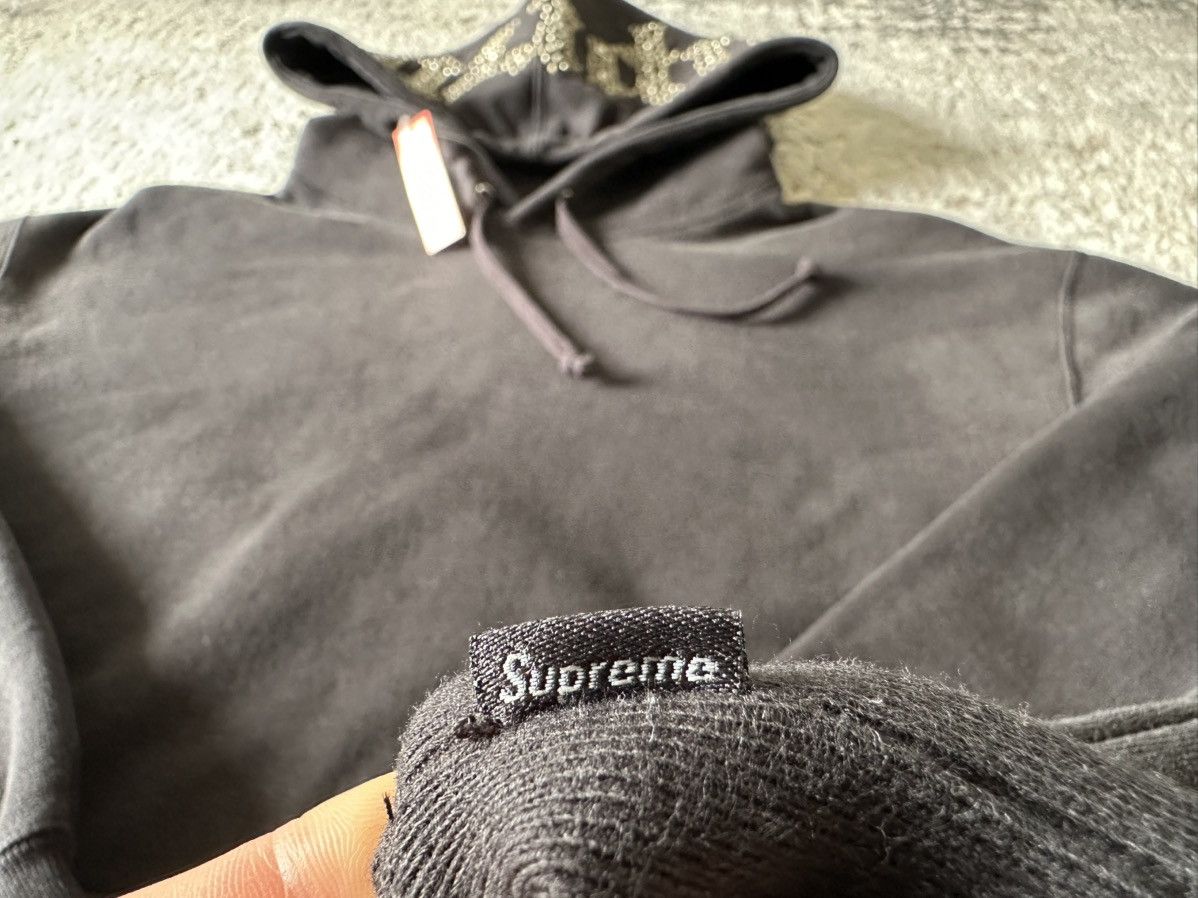 Supreme Supreme Overdyed Studded Hooded Sweatshirt SS26/W7 Size US M / EU 48-50 / 2 - 9 Thumbnail