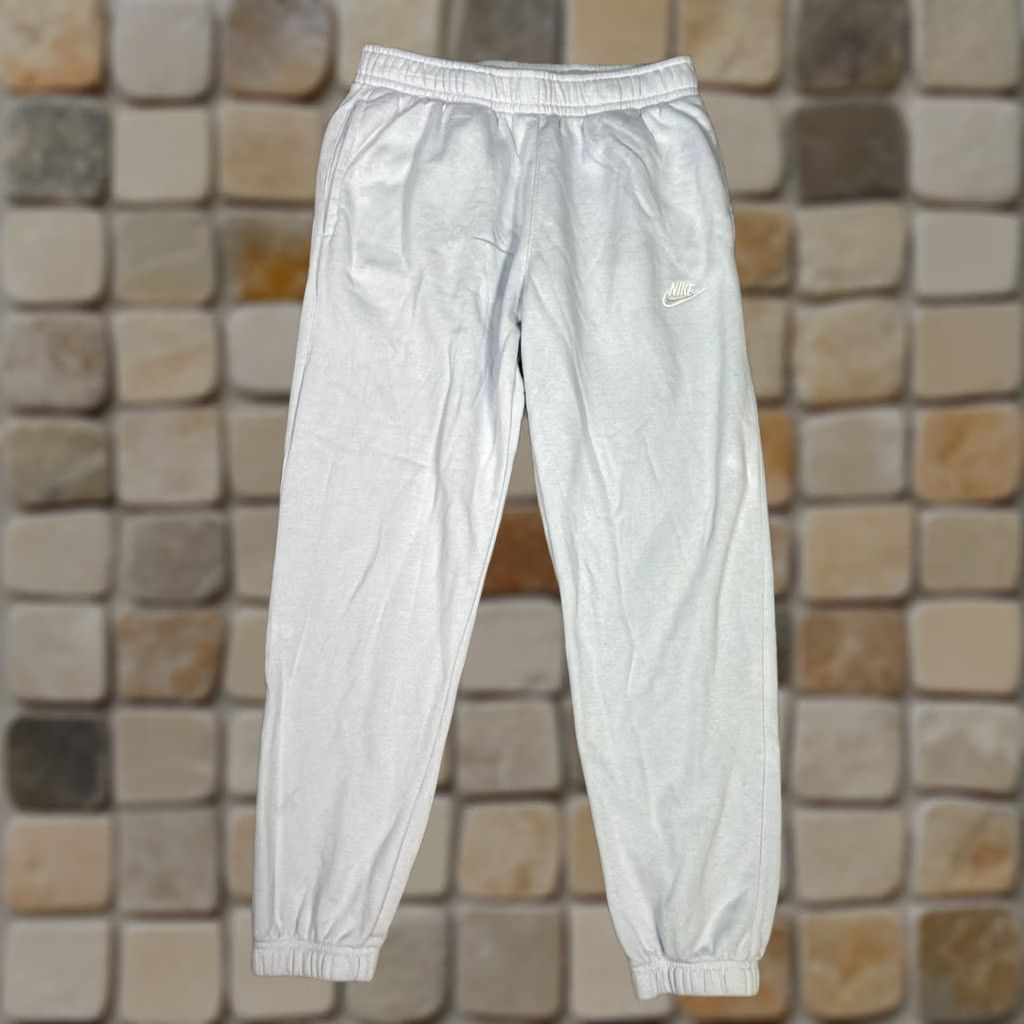 Nike Nike Pants Mens M Purple Sweatpants Medium Fleece Lined Swoosh Logo Mid Rise Tapered Leg Size US 31 - 1 Thumbnail