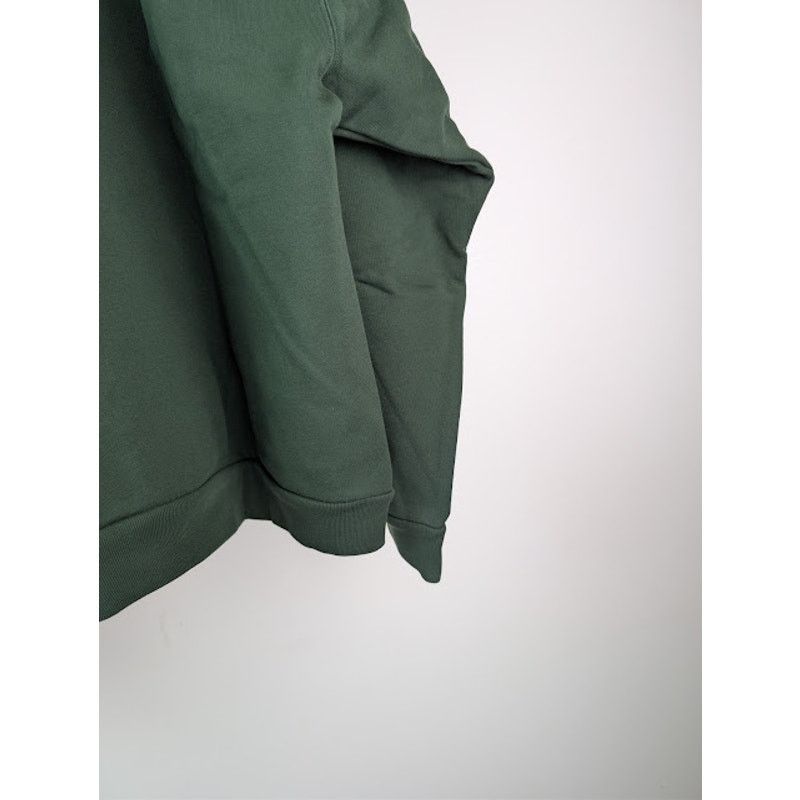 Balenciaga o1rshd1 Ramadan Medium-Fit Hoodie in Green Fleece Size US L / EU 52-54 / 3 - 14 Thumbnail
