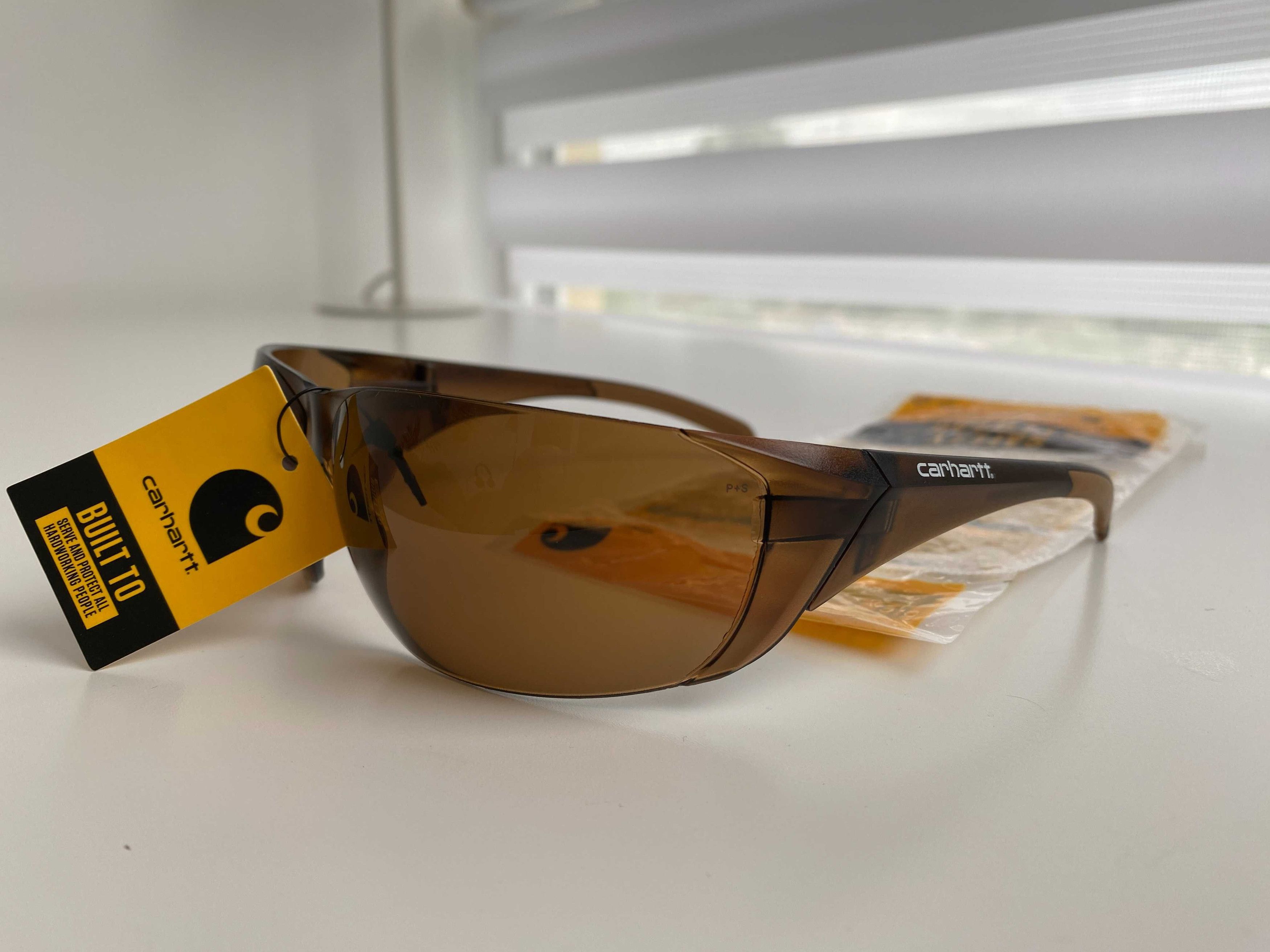 Carhartt Carhartt Billings Safety Glasses Bronze Lens Size ONE SIZE - 3 Thumbnail