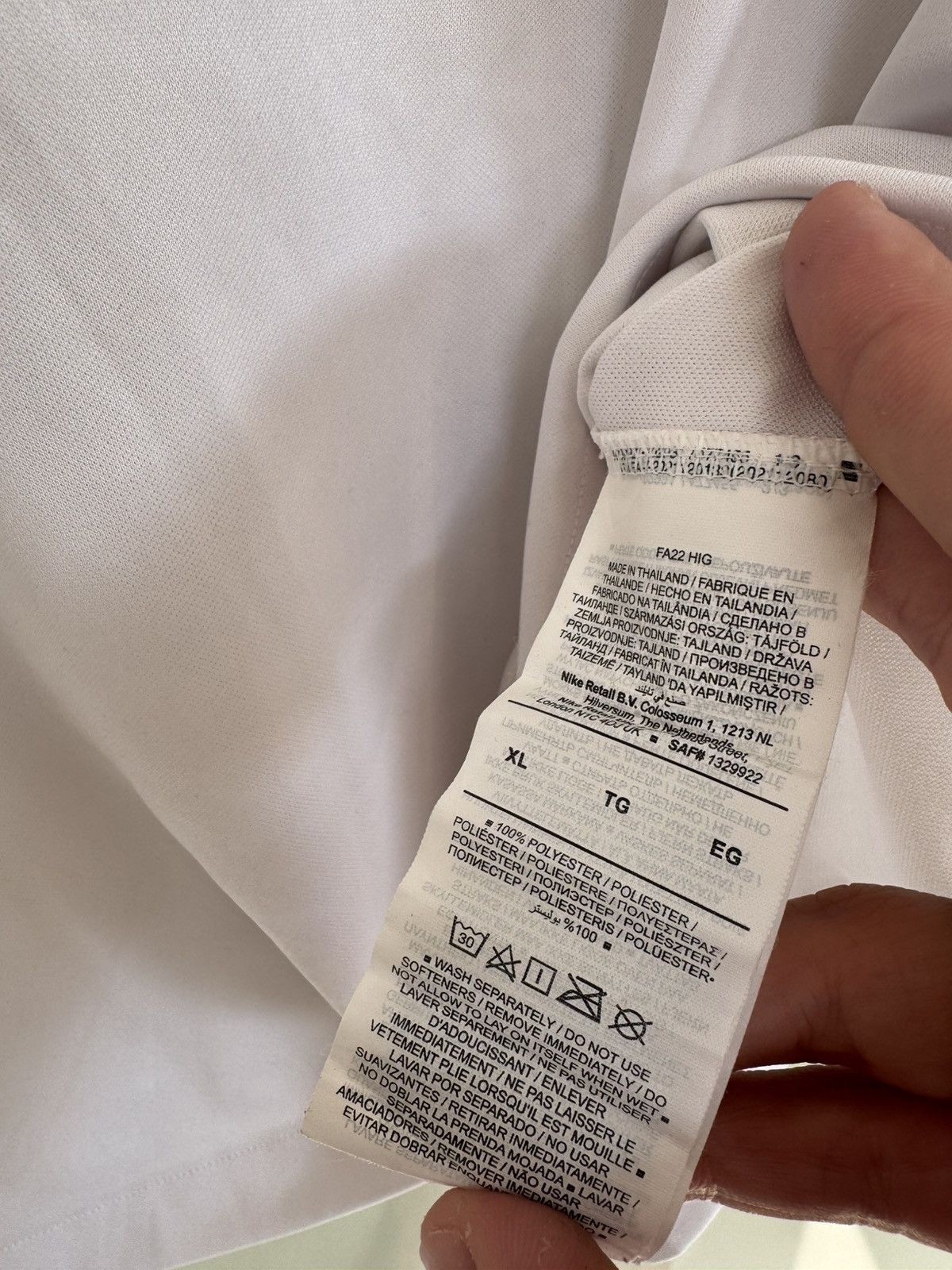 Nike England 2022-2023 Home Soccer Jersey Football Kit Shirt Size US XL / EU 56 / 4 - 11 Thumbnail