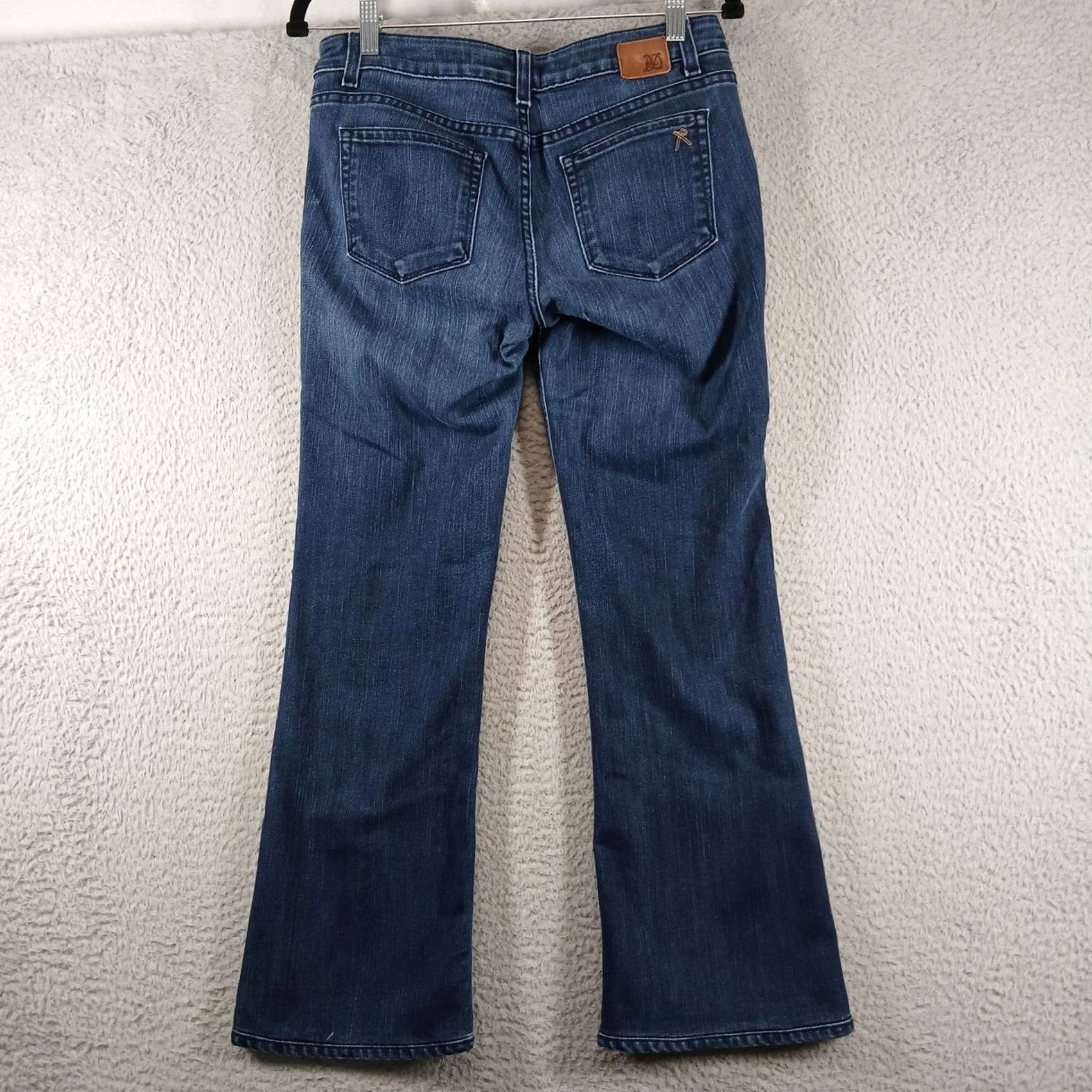 Denime VINTAGE Raven Denim Sadie Bootcut Jeans Koop Indigo Dark Wash 28 Womens Bootscut Jeans 5-Pocket Denim Blue Modern Classic Fit Y2K Style Size 28" / US 6 / IT 42 - 3 Thumbnail