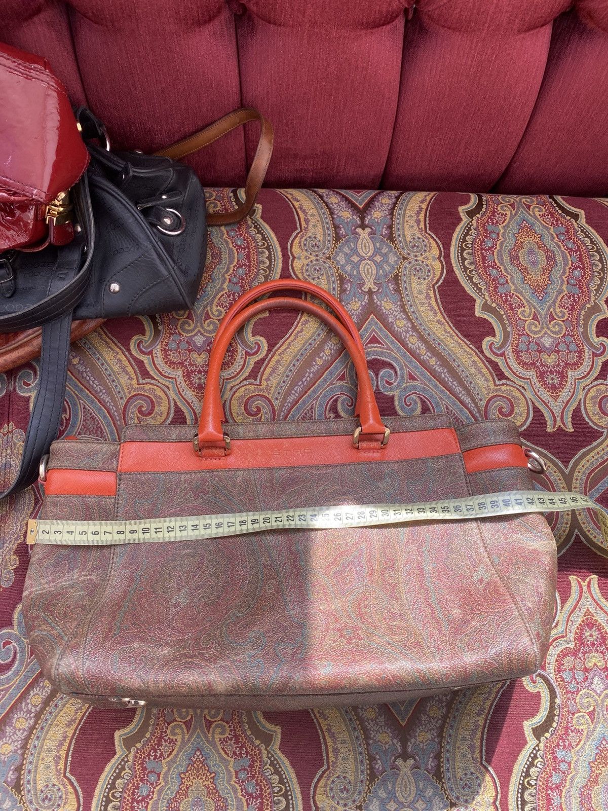 Etro Vintage Etro Paisley Handbag Size ONE SIZE - 18 Thumbnail