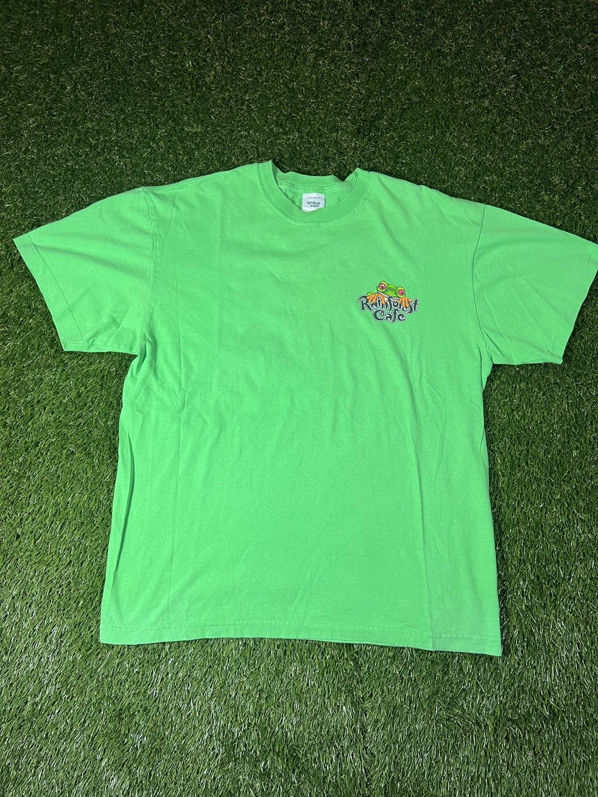 Rainforest Vintage 90’s Essential Rain Forest Cafe Orlando Nature Tee Size US XL / EU 56 / 4 - 2 Thumbnail