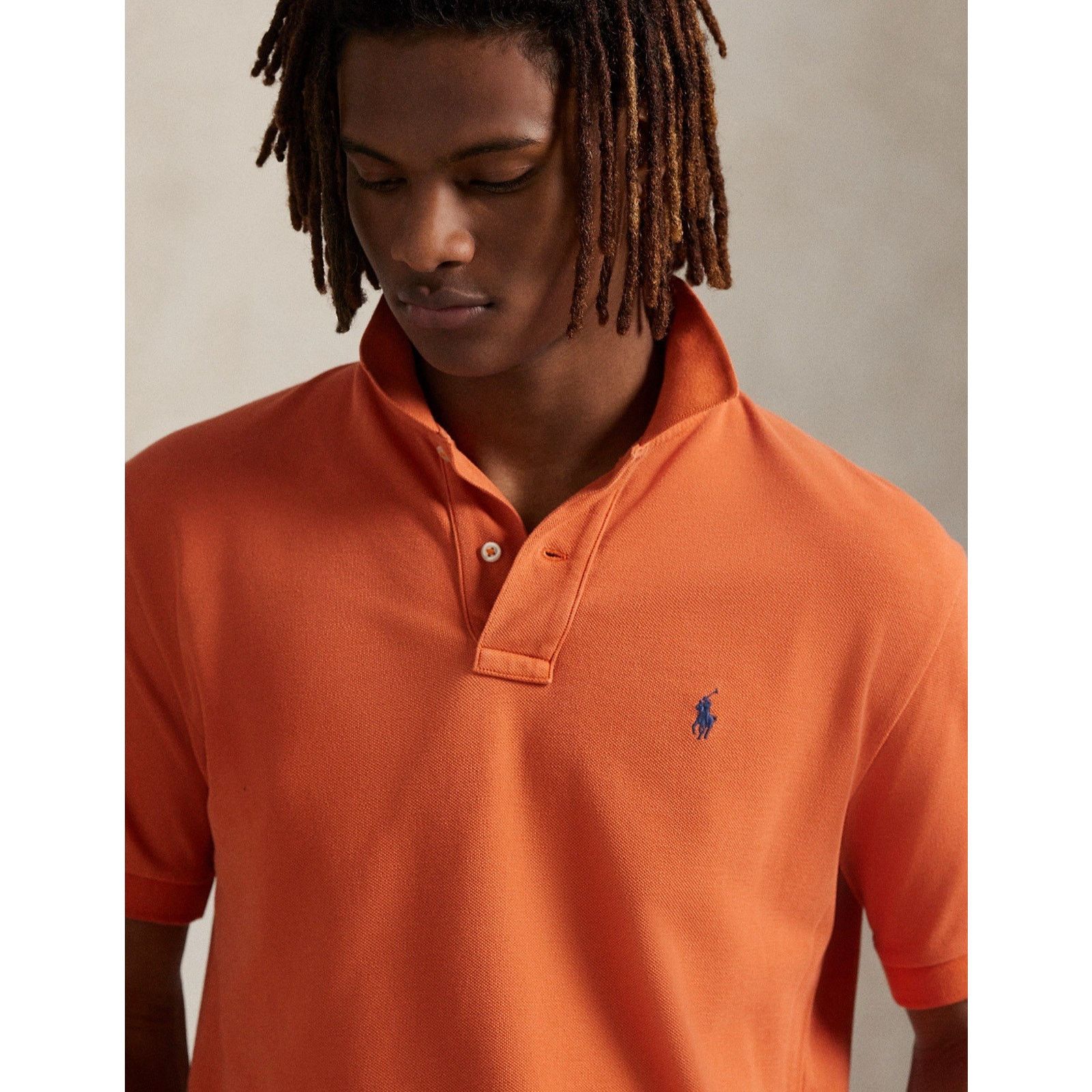 Polo Ralph Lauren NWT Polo Ralph Lauren Classic Fit Polo Shirt Men's M Orange Size US M / EU 48-50 / 2 - 7 Thumbnail