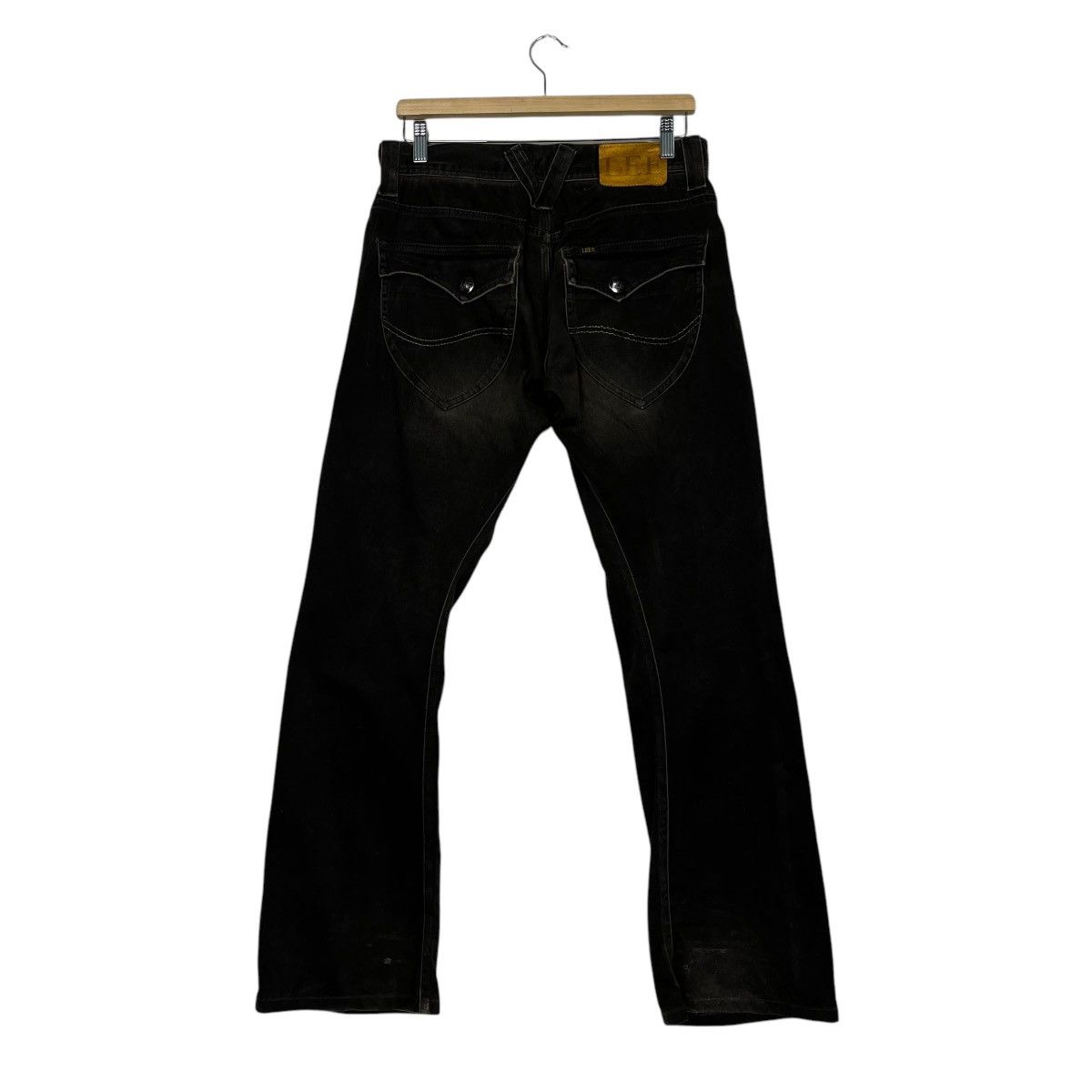Lee Vintage Lee Superblack Denim Jeans Size US 32 / EU 48 - 7 Thumbnail