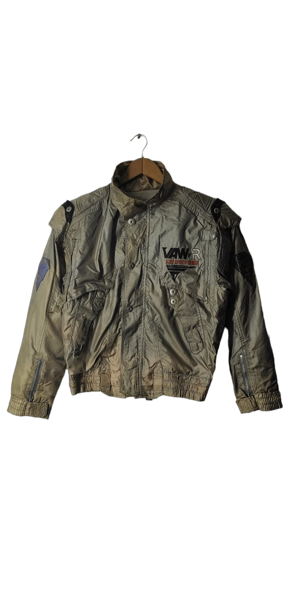 KISS VINTAGE KISS RACING TEAM DISSTRESSED ALL WEATHER RUN JACKET Size US M / EU 48-50 / 2 - 9 Thumbnail