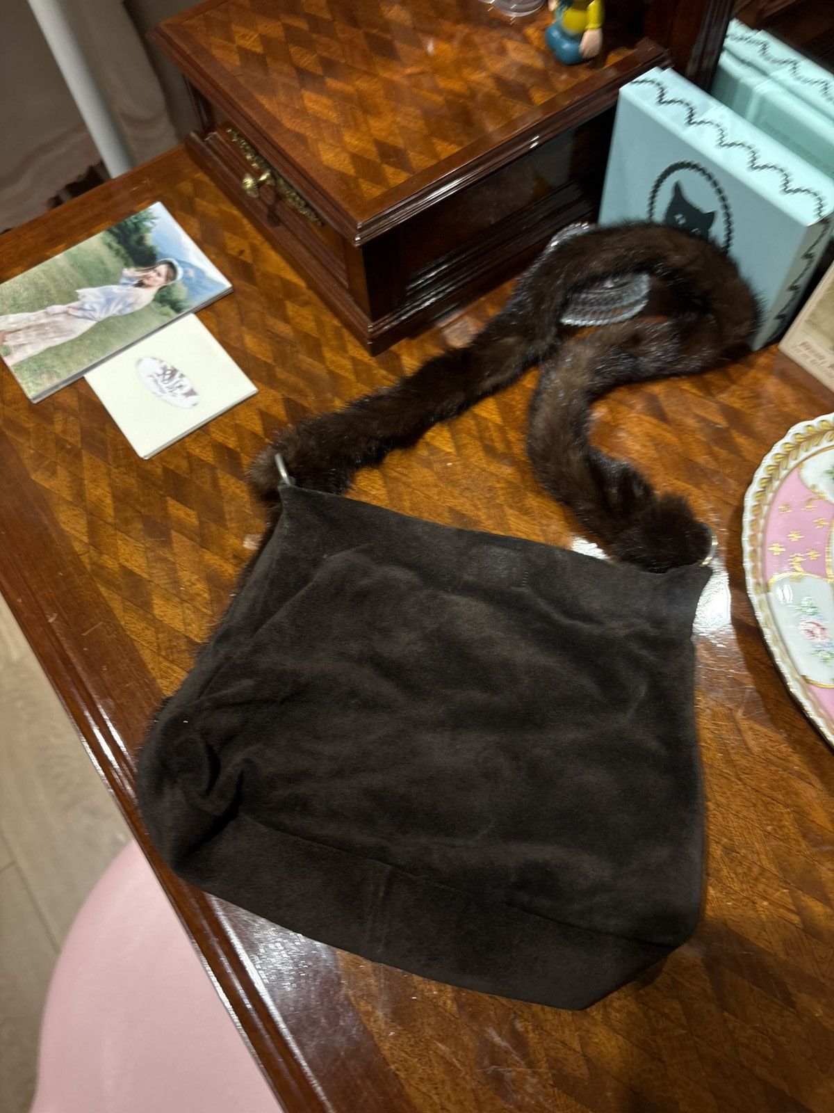 Vintage y2k fur bag Size ONE SIZE - 9 Thumbnail