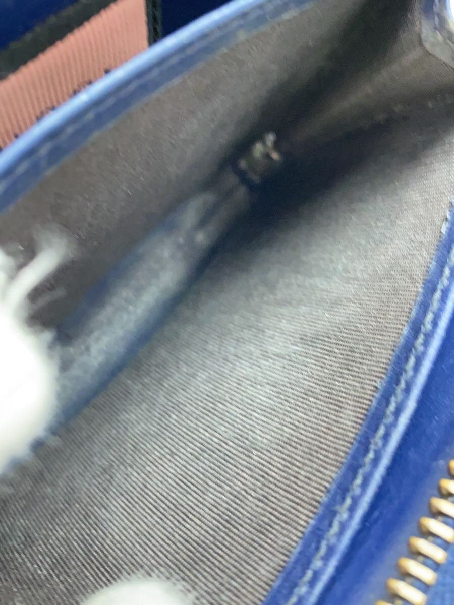 Gucci Gucci Ghost GG Star Print Leather Coin Case Navy Size ONE SIZE - 5 Thumbnail