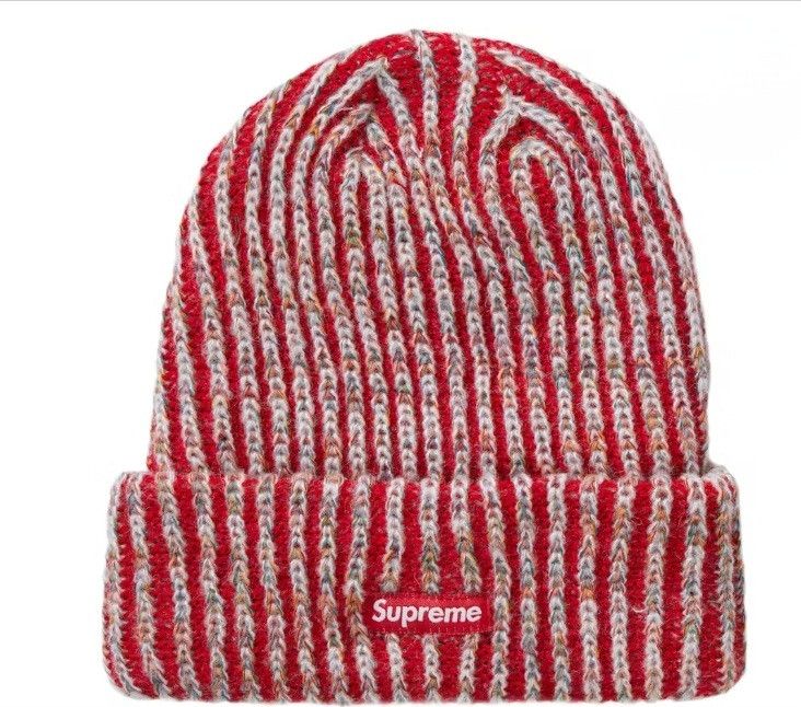 Supreme Supreme Rainbow Knit Loose Gauge Beanie Size ONE SIZE - 1 Thumbnail