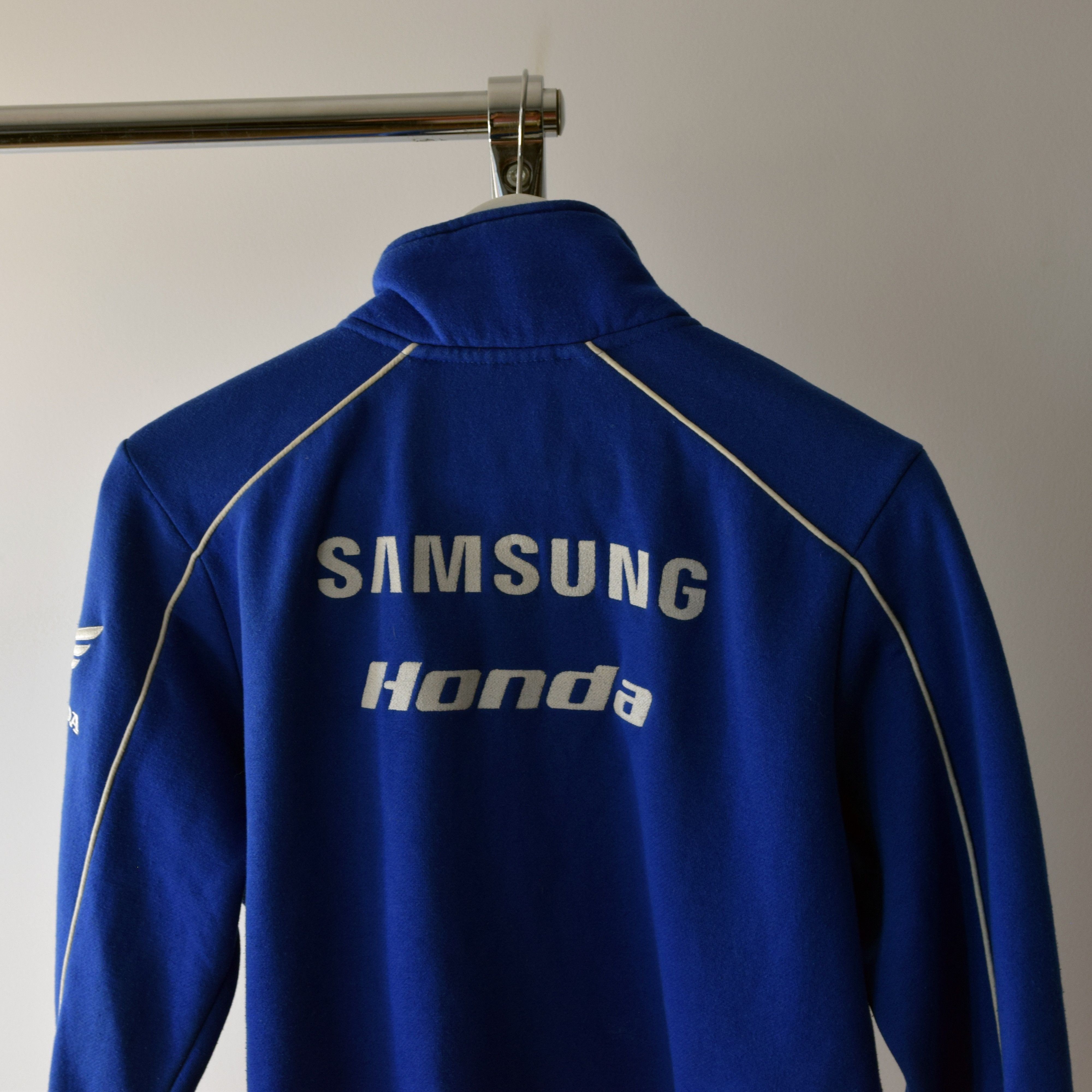Honda × Vintage Vintage Honda Samsung Hooded Racing Patched Jacket Size US M / EU 48-50 / 2 - 6 Thumbnail