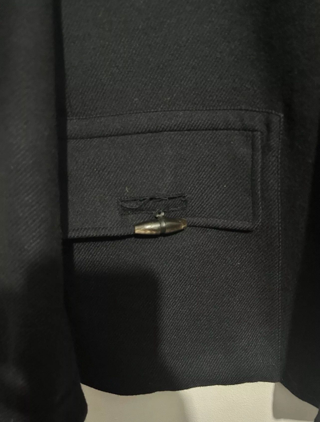 Alexander McQueen Alexander McQueen Dark Navy Double Breasted Coat Size EU 54 Size US L / EU 52-54 / 3 - 7 Thumbnail