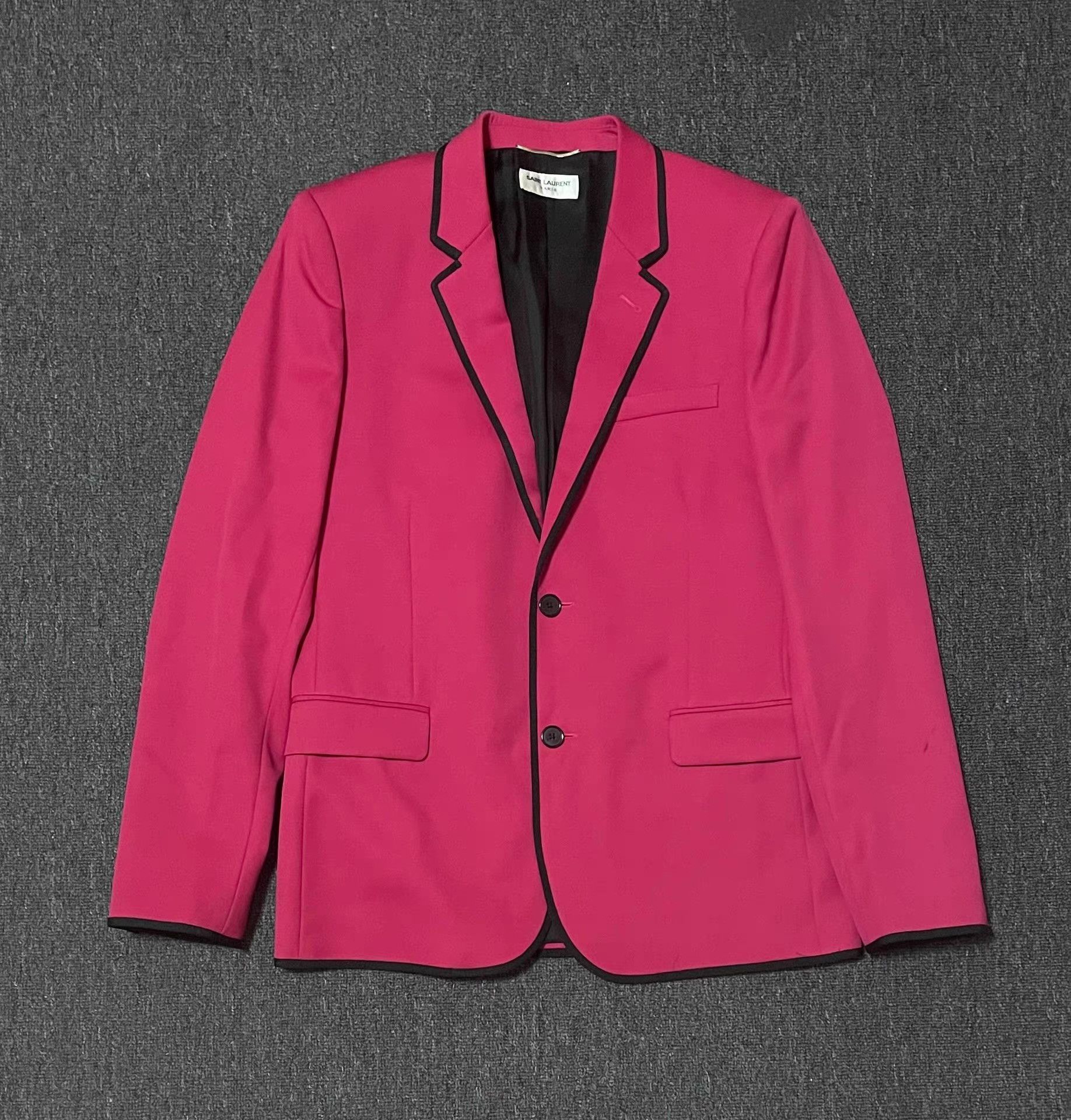 Saint Laurent Paris Saint Laurent SLP Pink Blazer / Jacket Q4 Size 48R - 1 Thumbnail
