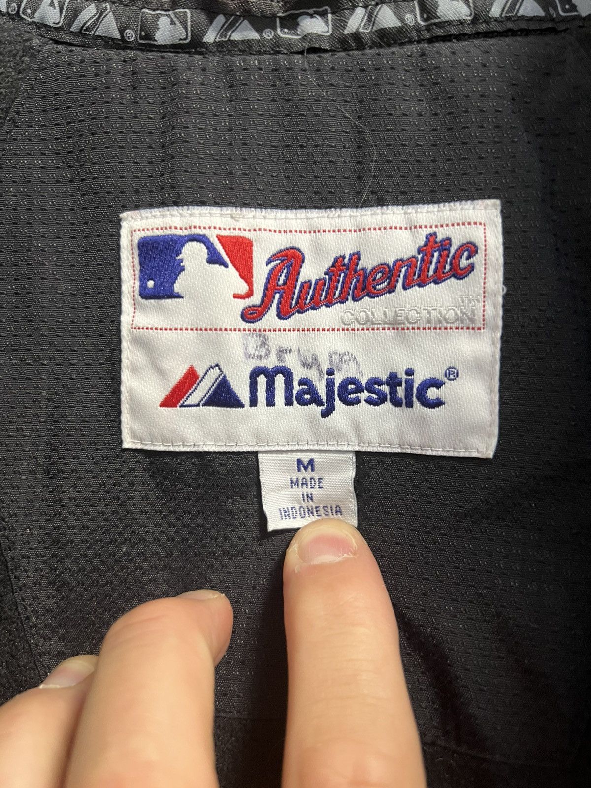Vintage Vintage Mens Jacket Majestic MLB Baltimore Orioles Baseball Size US M / EU 48-50 / 2 - 13 Thumbnail