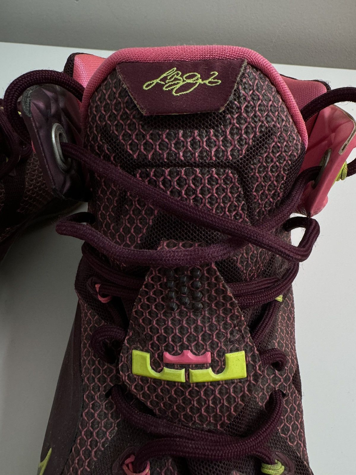 Nike × Other Nike lebron 12 XII double helix burgundy Size US 13 / EU 46 - 7 Thumbnail