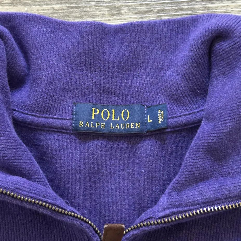 Polo Ralph Lauren Polo Ralph Lauren 1/4 Zip Small Pony Sweater Size Large Size US L / EU 52-54 / 3 - 3 Thumbnail