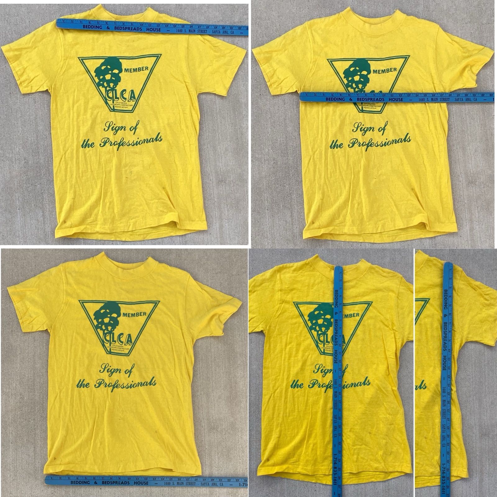Vintage VINTAGE Westwood T-Shirt Mens M Yellow CLCA CALIFORNIA LANDSCAPERS Do It In The Bushes Comstock Graphic 70s 80s California Funny Shirt Mens Size US M / EU 48-50 / 2 - 11 Thumbnail