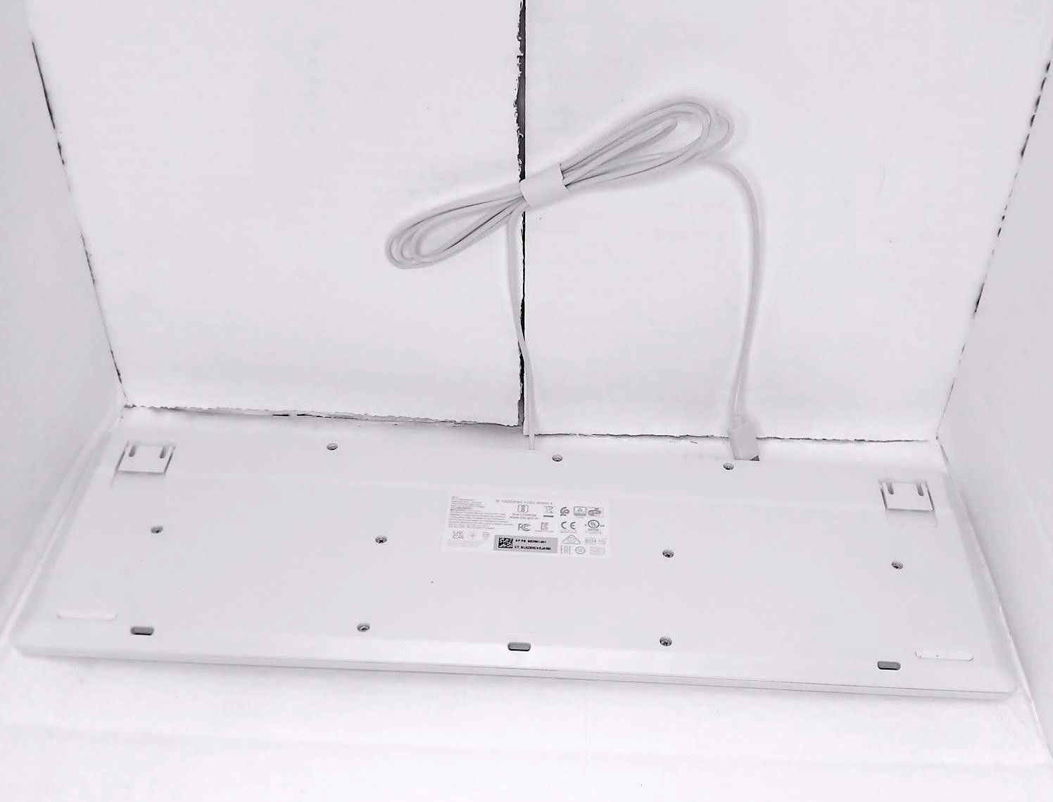 Designer HP 125 Wired USB Keyboard White Size ONE SIZE - 3 Thumbnail