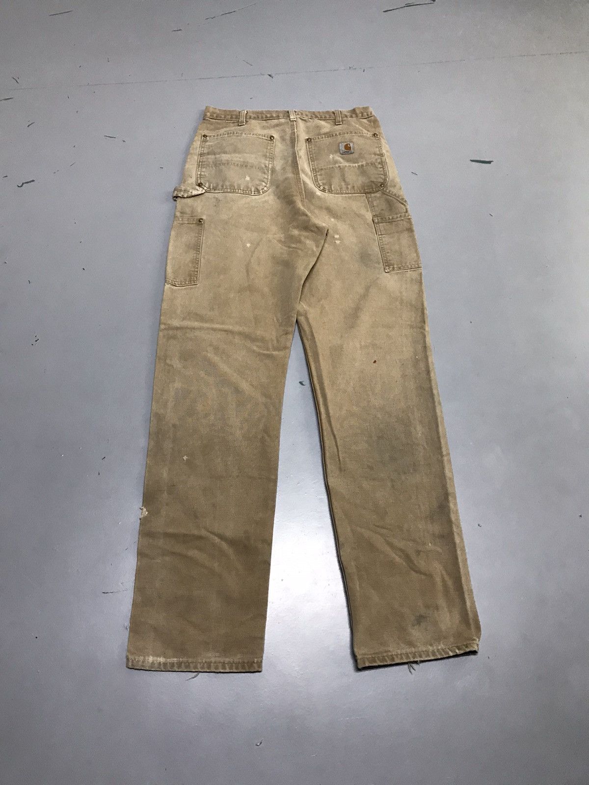 Carhartt Vintage carhartt B01 BRN double knee sun-fade workwear Size US 32 / EU 48 - 2 Thumbnail