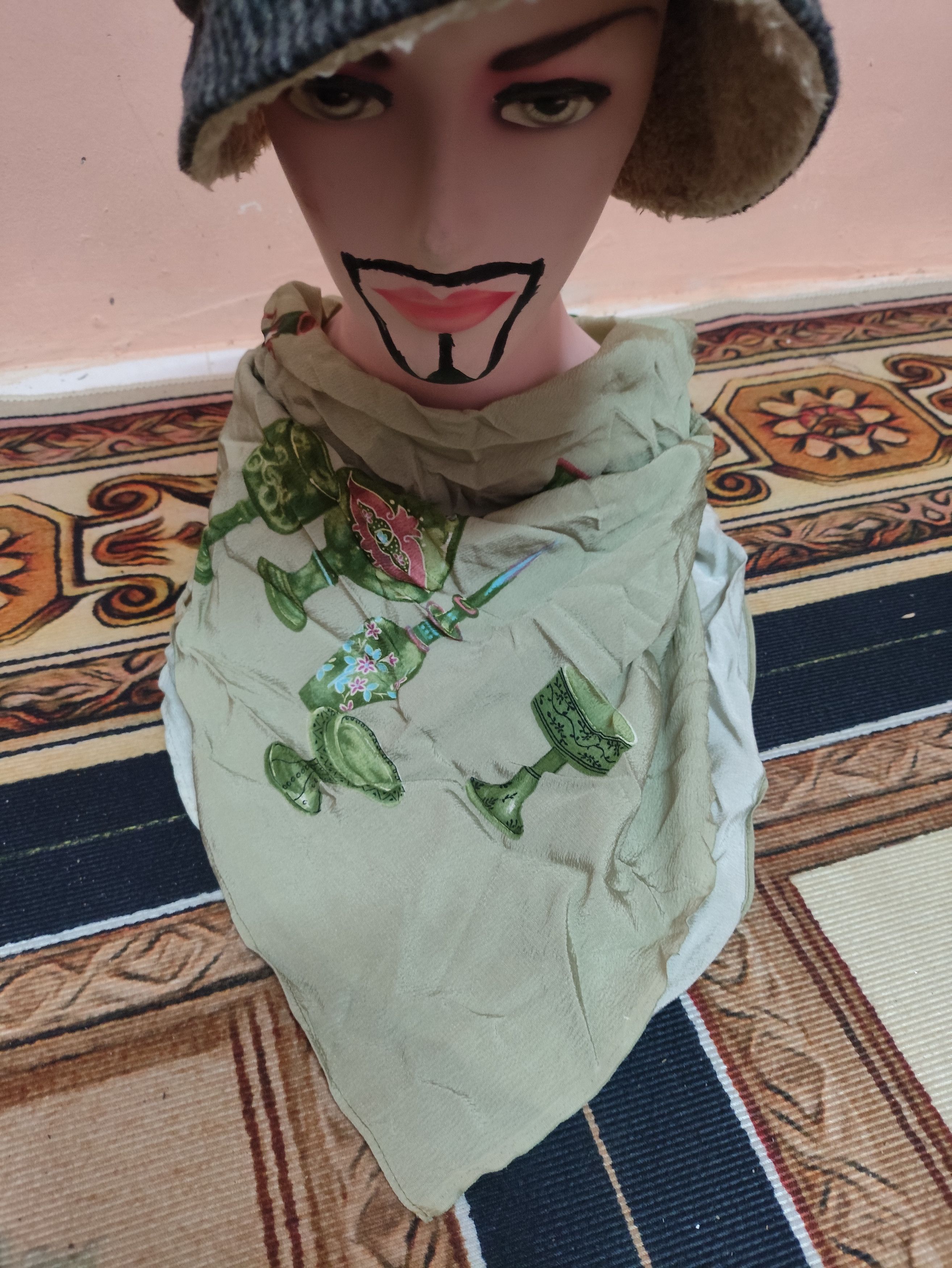 Other Art Scarves Neckerchief Vintage design Size ONE SIZE - 2 Thumbnail