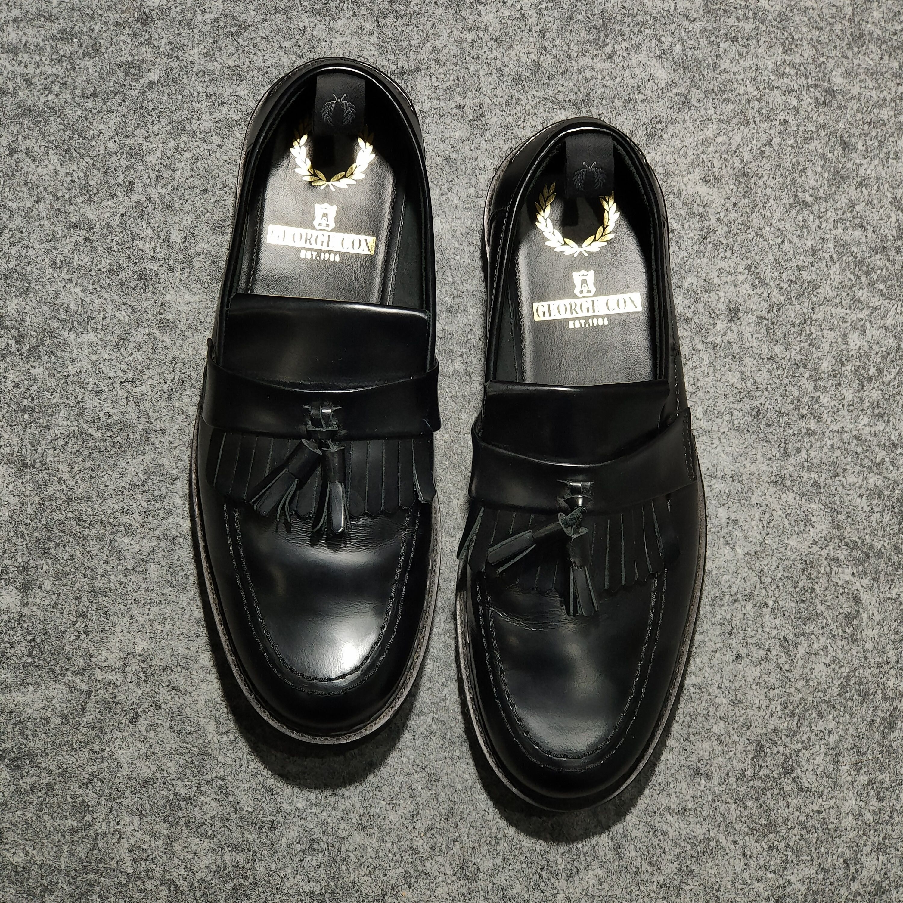 Fred Perry 🔥Fred Perry x Gorge Cox Tassel loafers Size US 8 / EU 41 - 1 Thumbnail