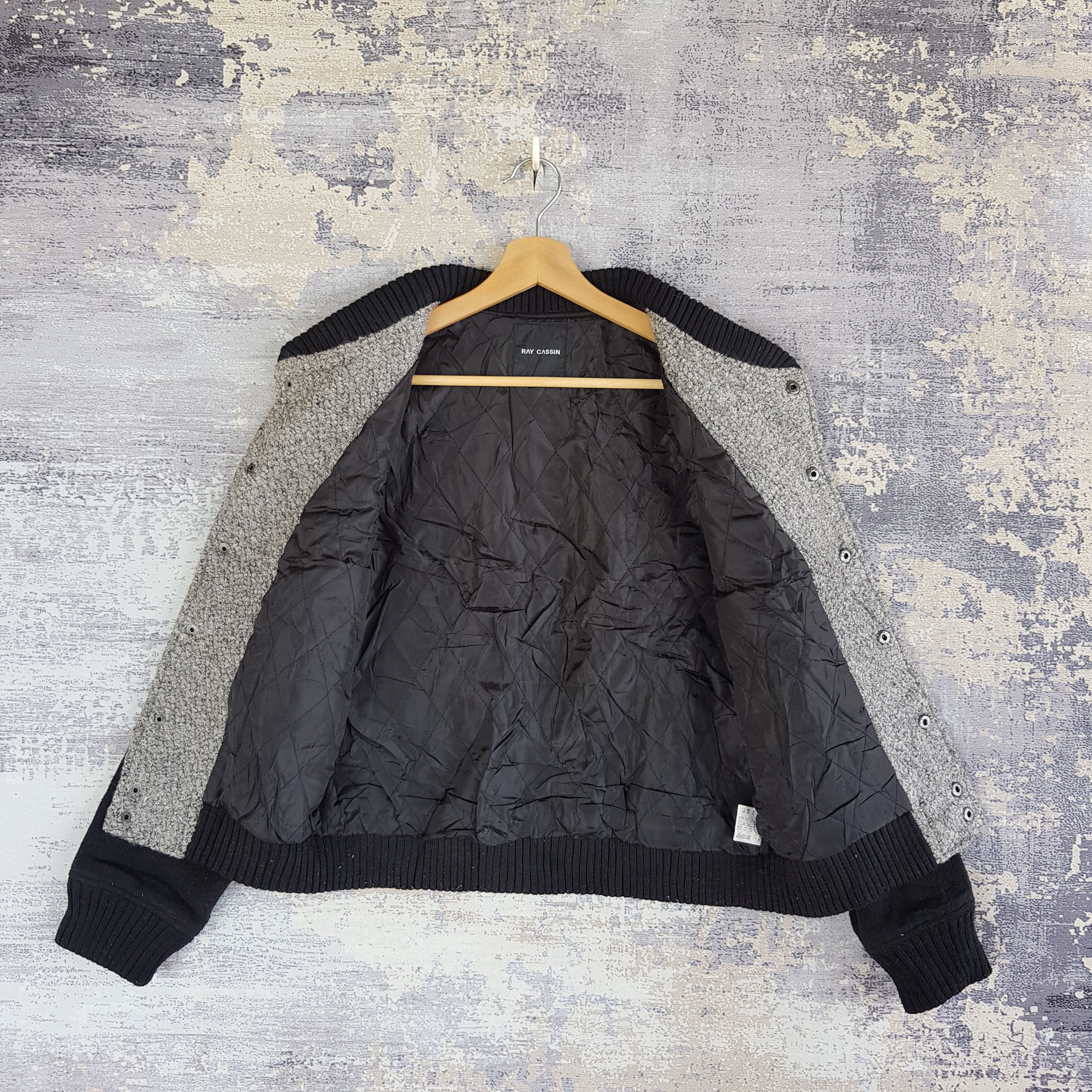 Vintage Ray Cassin Japanese Varsity Jacket Japanese Wool Jacket Size S / US 4 / IT 40 - 4 Thumbnail