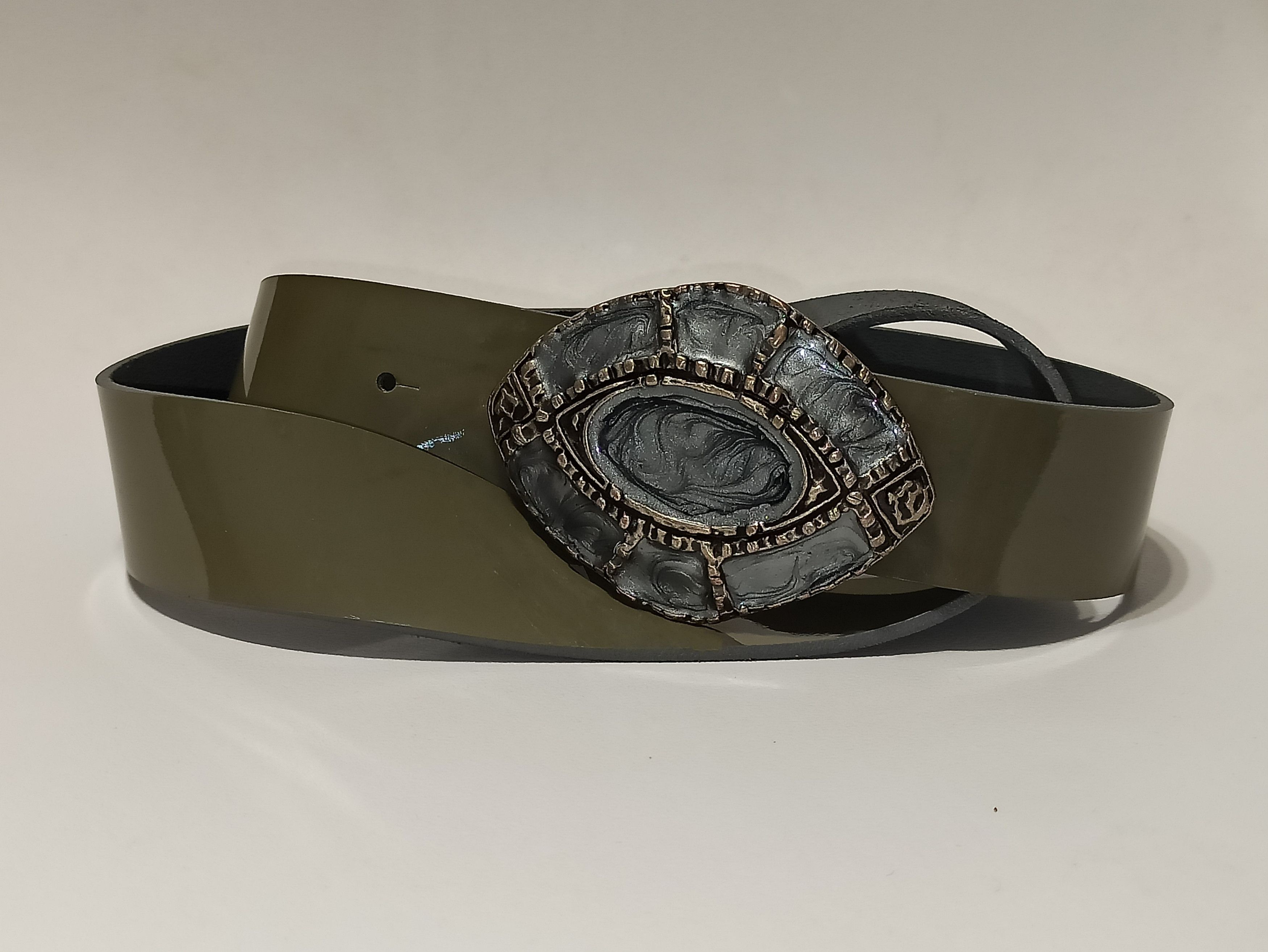 Other PER UNA Women Leather Belt Size ONE SIZE - 5 Thumbnail