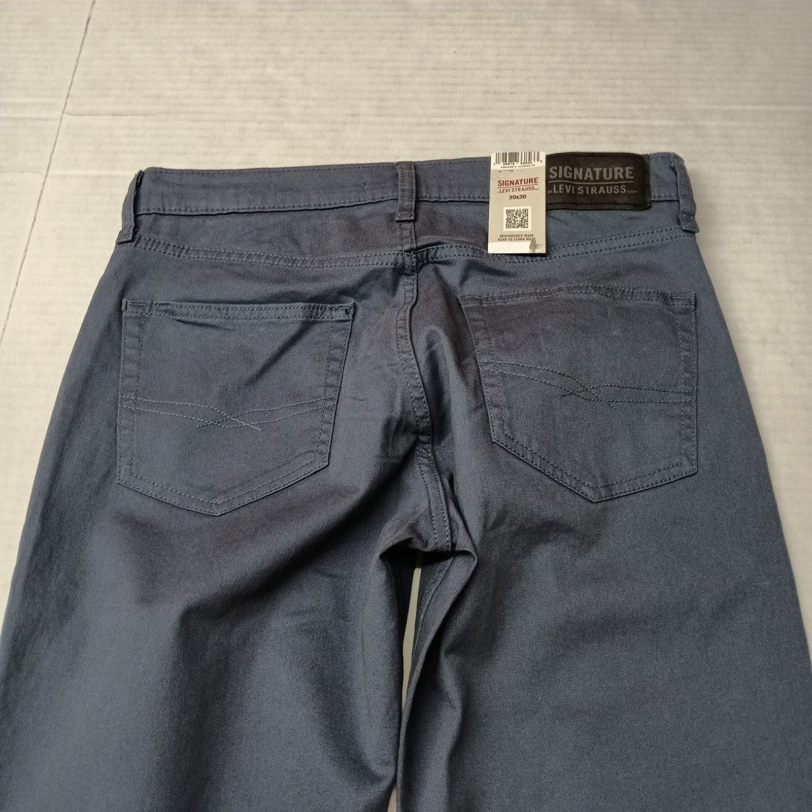 Levi's Signature By Levi Strauss Chino Pants Men's Size 30x30 Blue Size US 30 / EU 46 - 9 Thumbnail