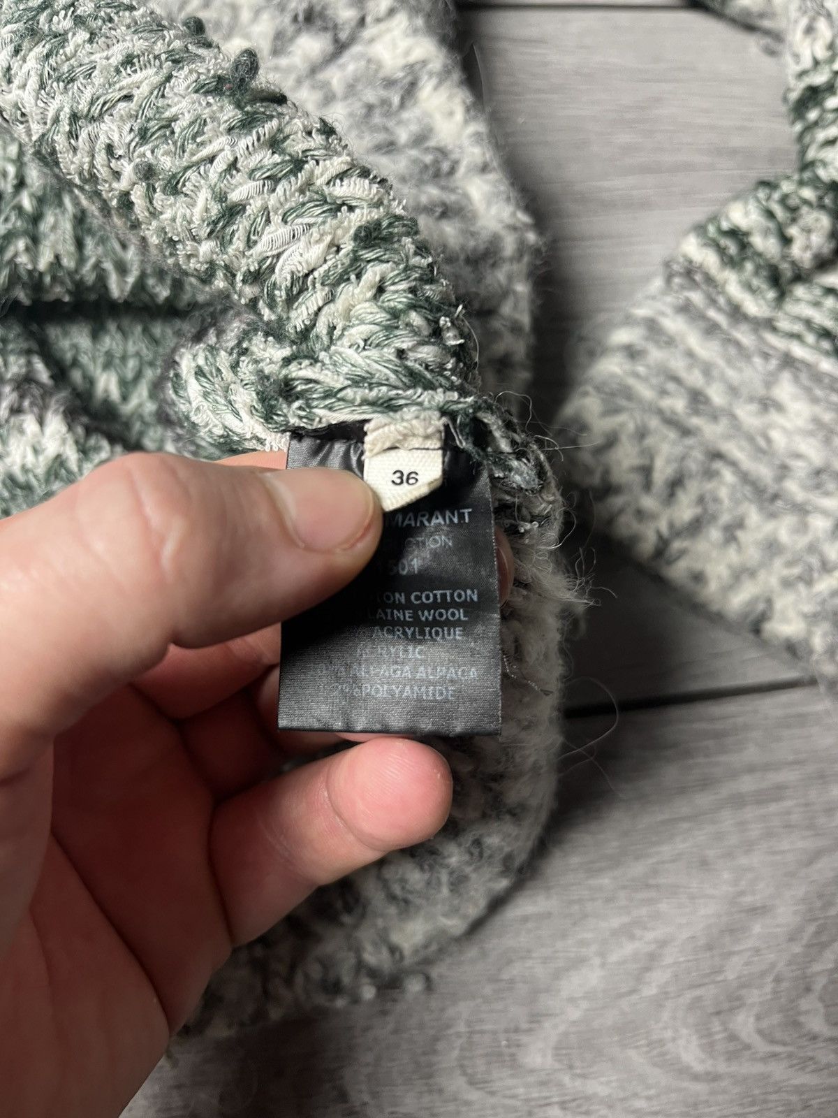 Isabel Marant Isabel Marant Etoile sweater wool alpaca size 36 Size XS / US 0-2 / IT 36-38 - 4 Thumbnail